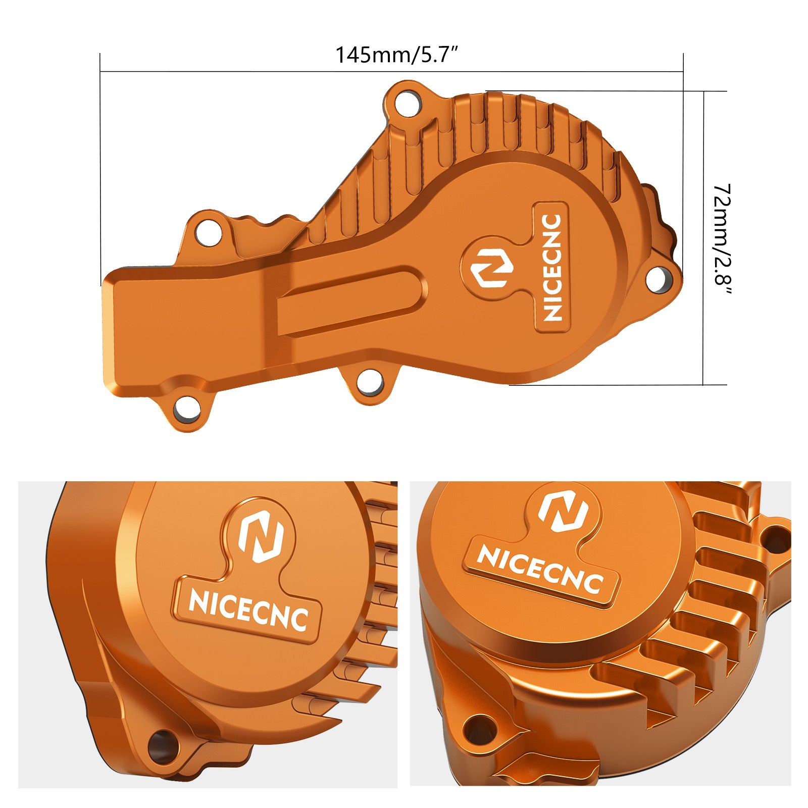 Wasserpumpendeckel für KTM 690 Enduro R 2009–2025 690 SMC R 2012–2025
