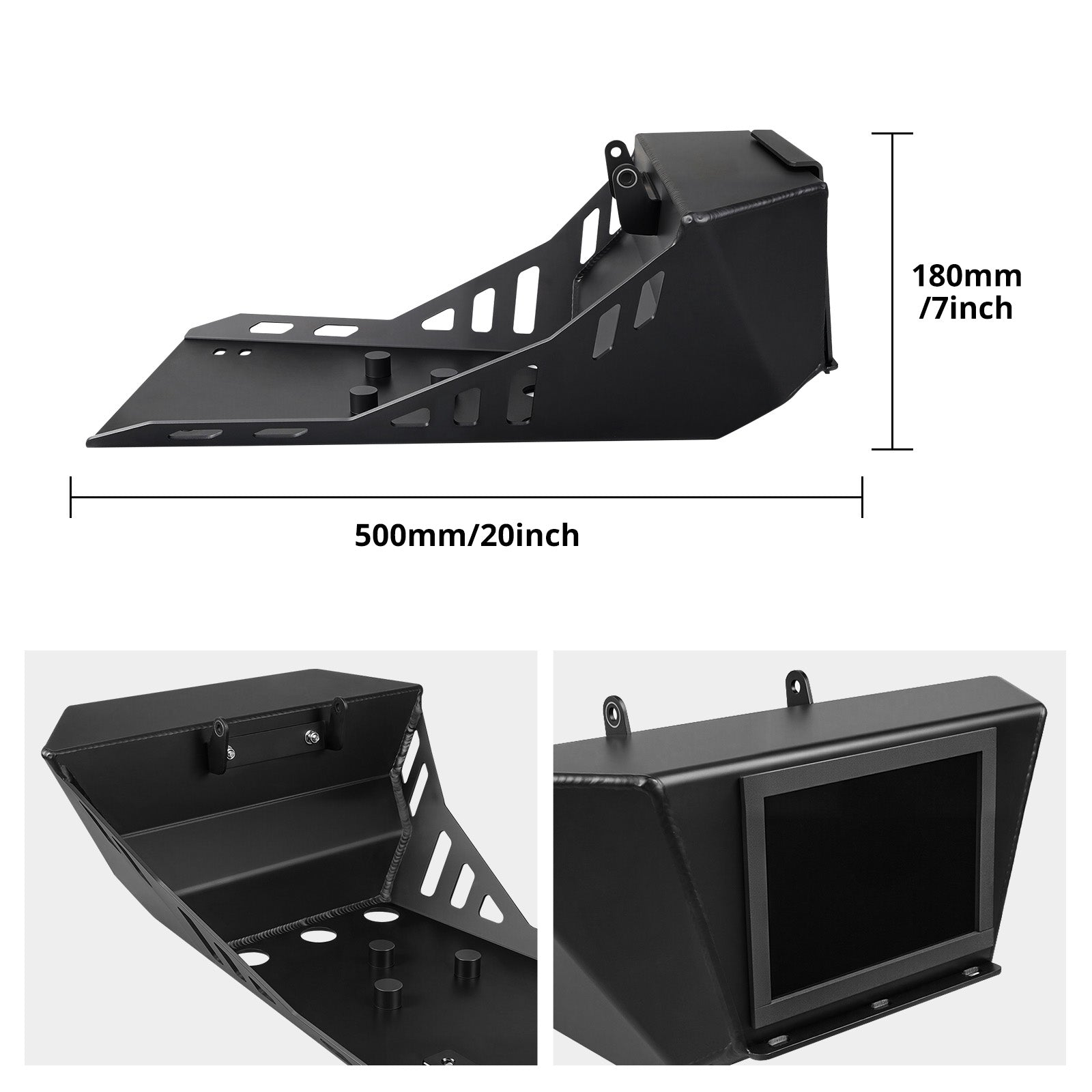 Unterfahrschutz mit integriertem Werkzeugkasten für Gas Gas 700 SM ES 2022–2025