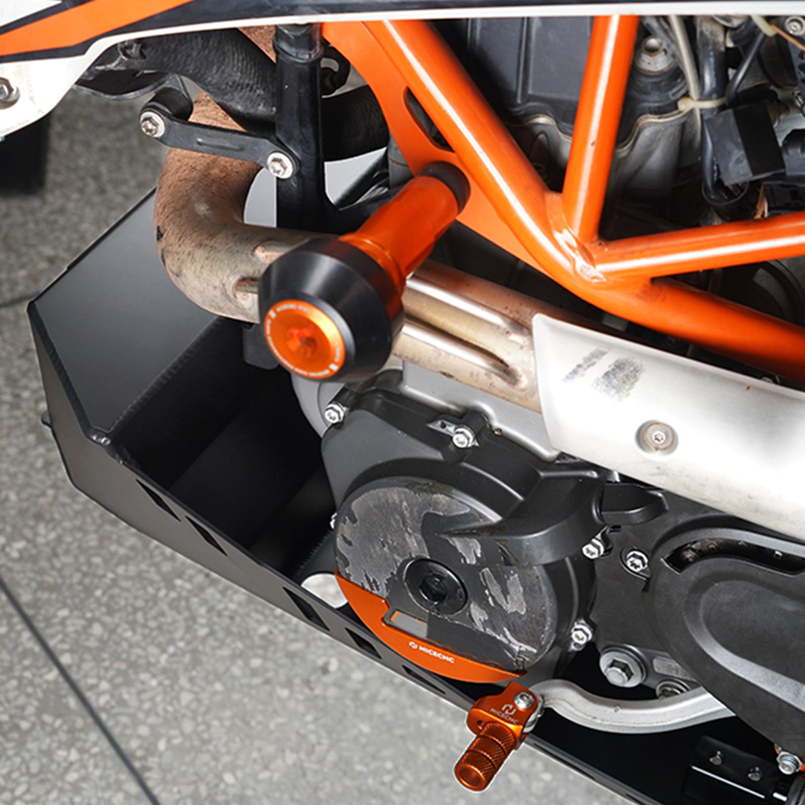 Unterfahrschutz Motorenschutz-Set Für KTM 690 Enduro R/SMCR 2008-2025