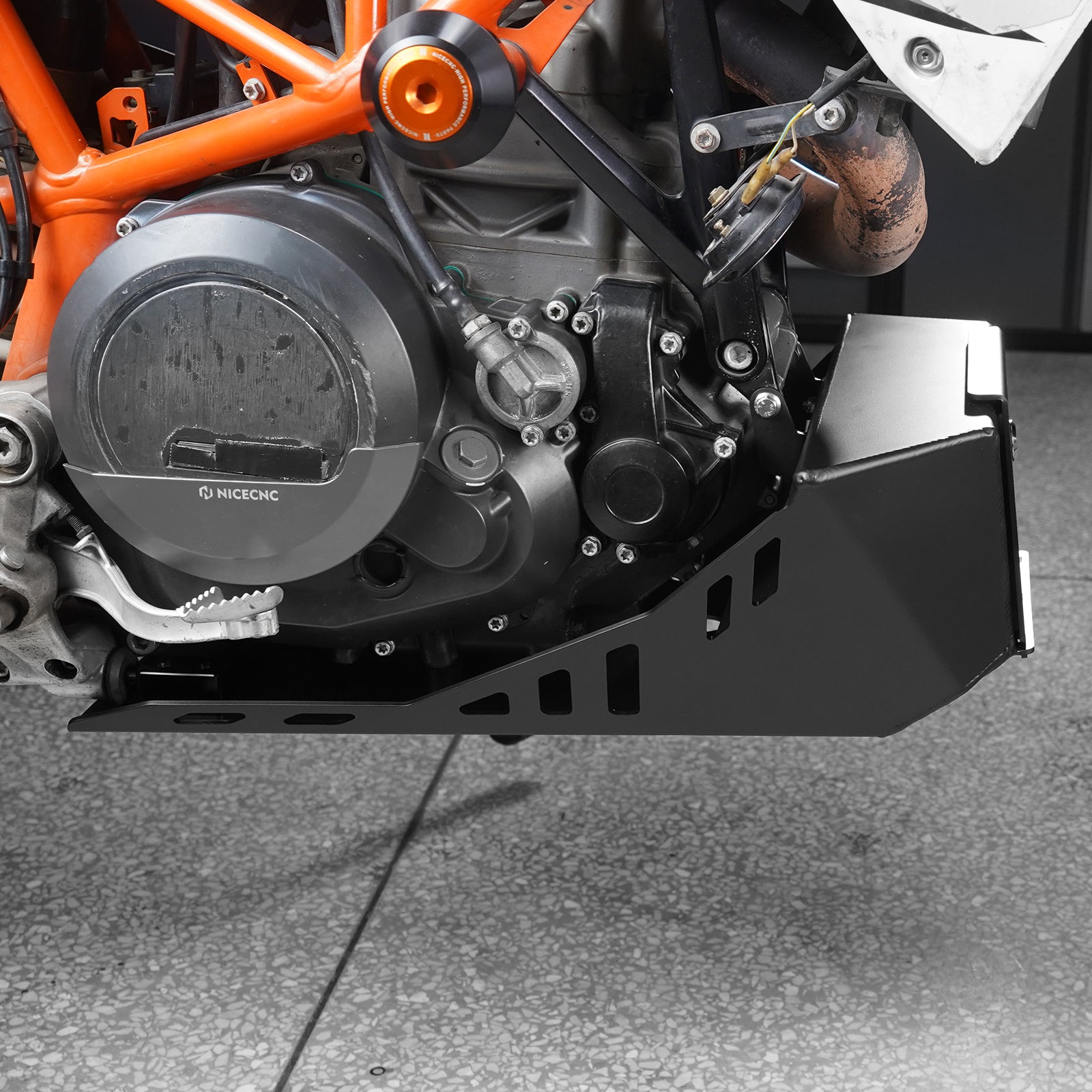 Unterfahrschutz Motorenschutz-Set Für KTM 690 Enduro R/SMCR 2008-2025