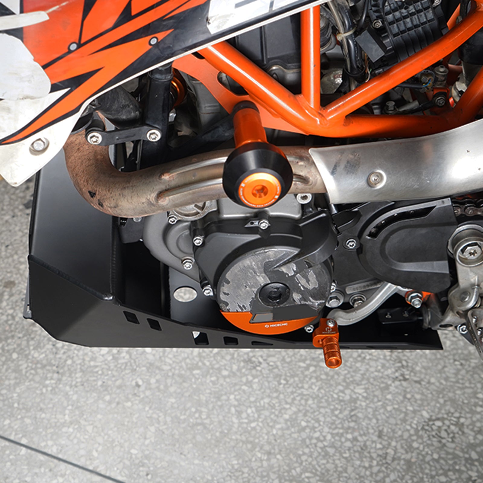 Unterfahrschutz Motorenschutz-Set Für KTM 690 Enduro R/SMCR 2008-2025