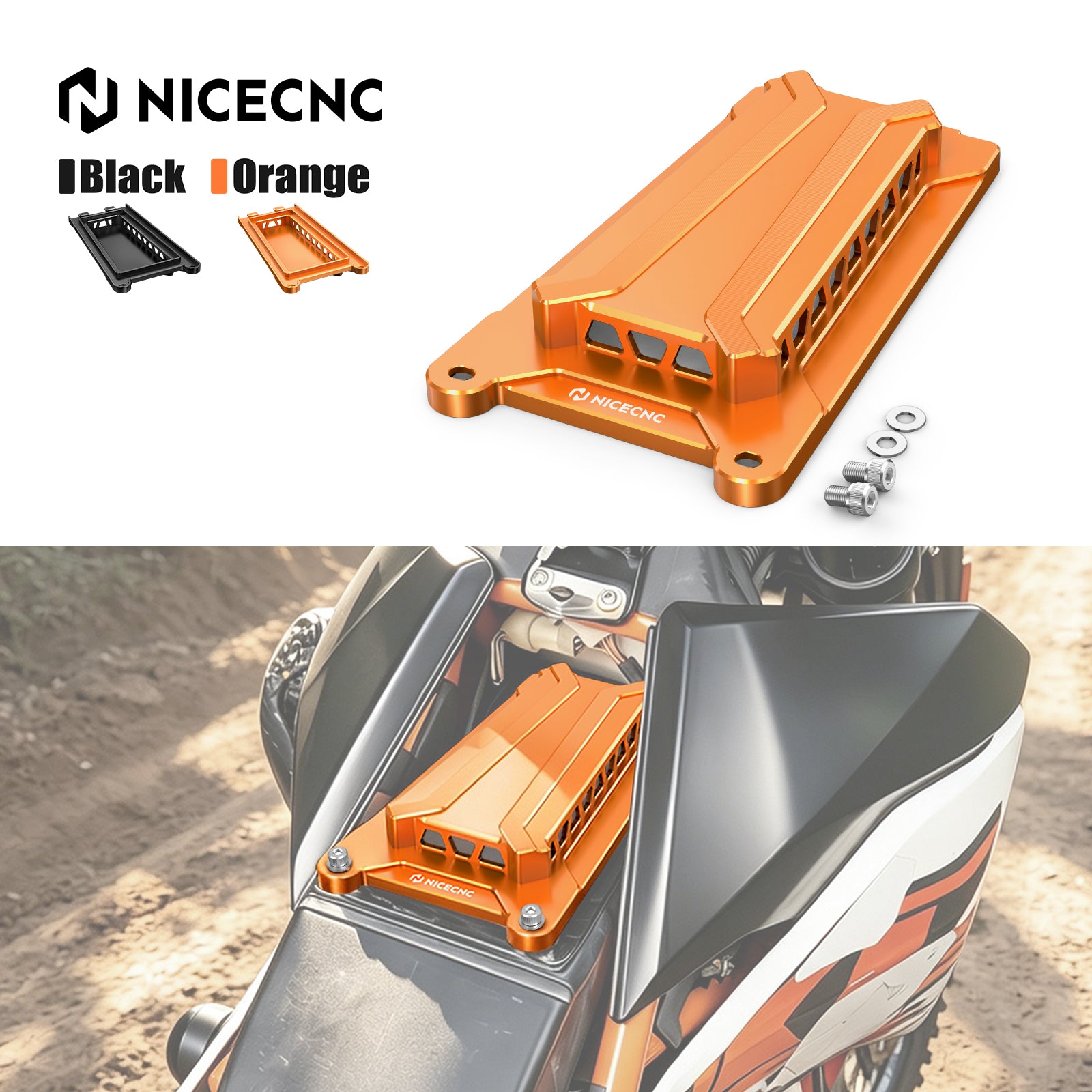 Ventilated High-Performance Airbox Cover Top for KTM 690 Enduro SMC R 2008–2025