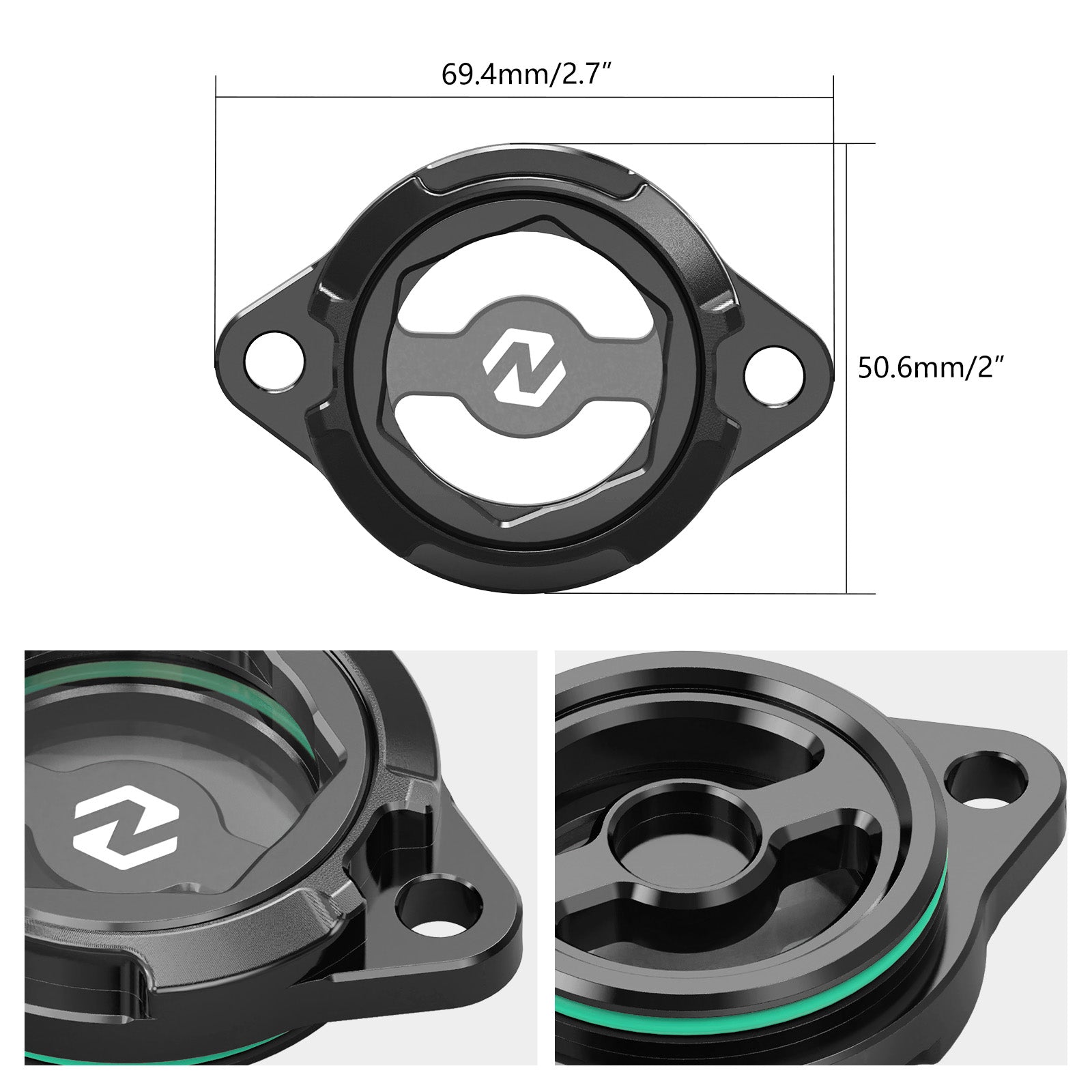Transparenter Ölfilterdeckel für Honda Africa Twin CRF 1100L 1000L