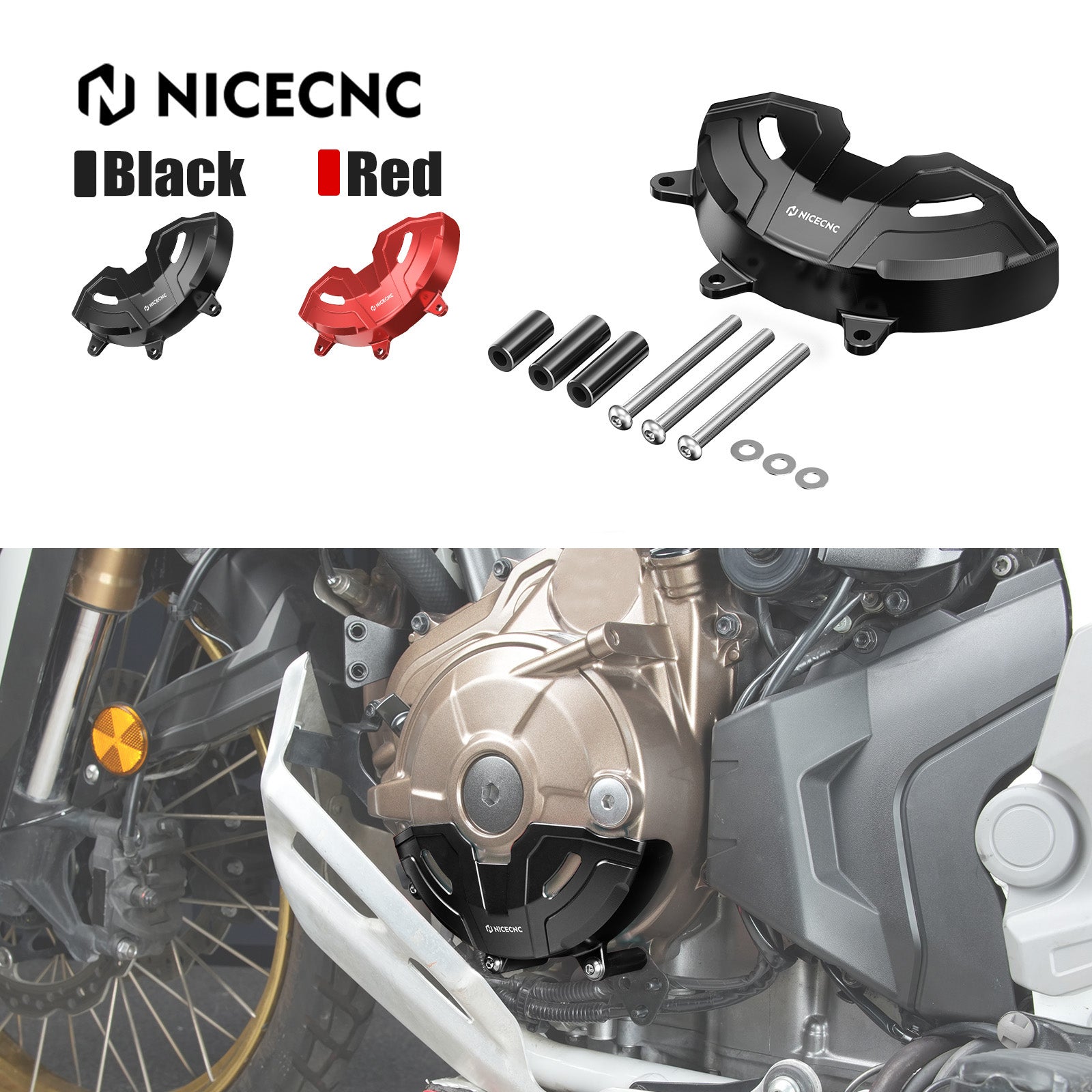 Linke Statorabdeckung Motor für Honda CRF1100L Africa Twin 2020–2026