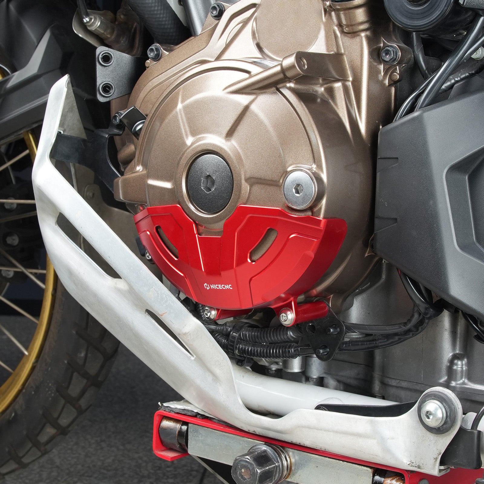 Linke Motorstatorabdeckung für Honda CRF1100L Africa Twin 2020-2025