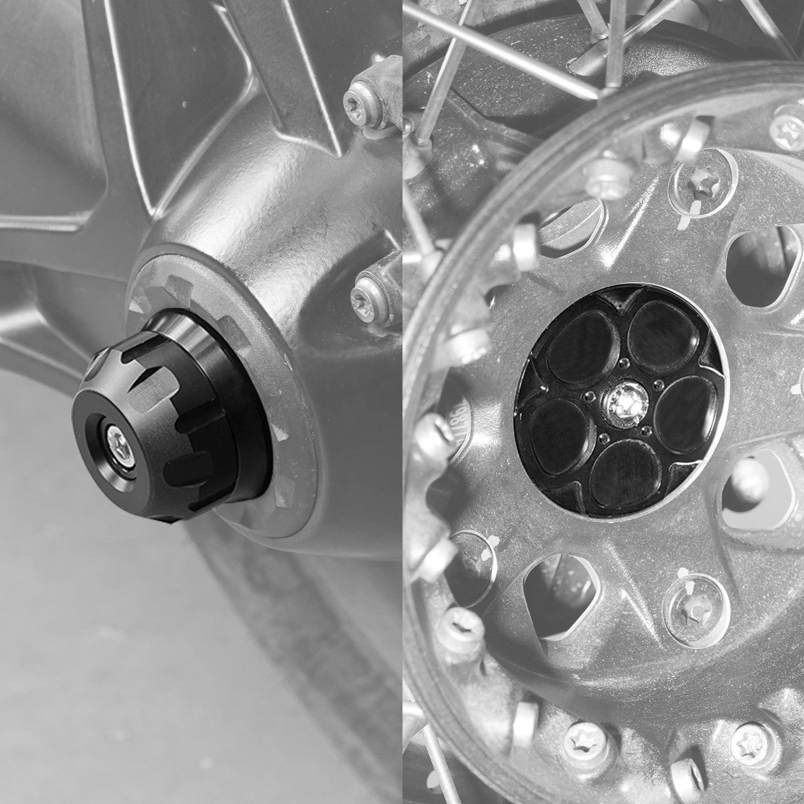 Hinterachse Gabel Rad Crash Protector Für BMW R1250GS / Adventure