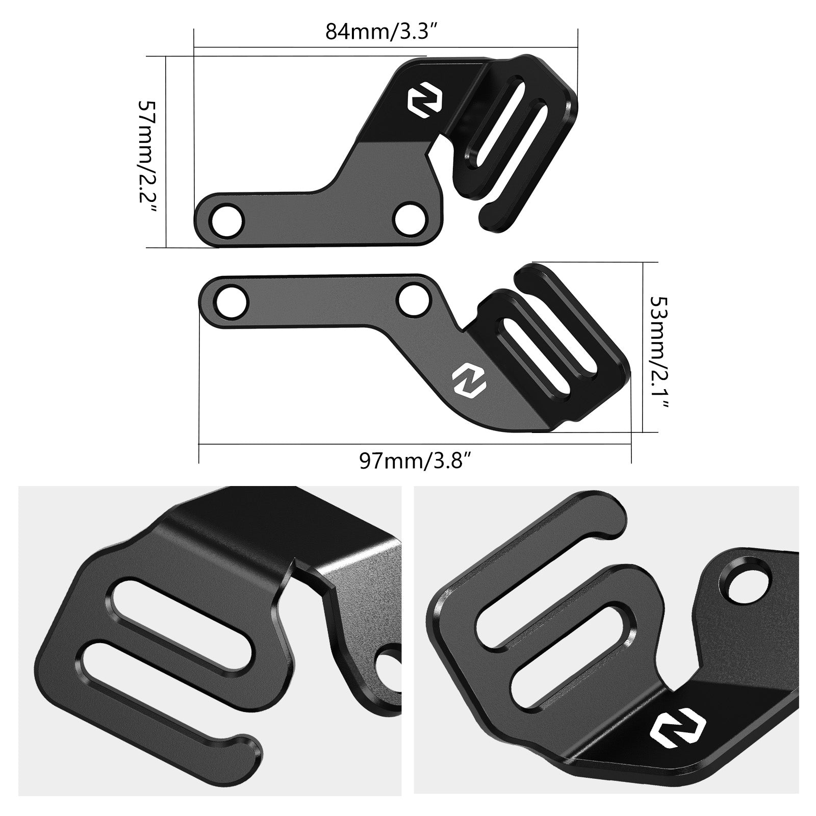 Gepäck Strap Befestigung Tie Down Klammern Halter Für Suzuki DR650 S / SE 1996-2025