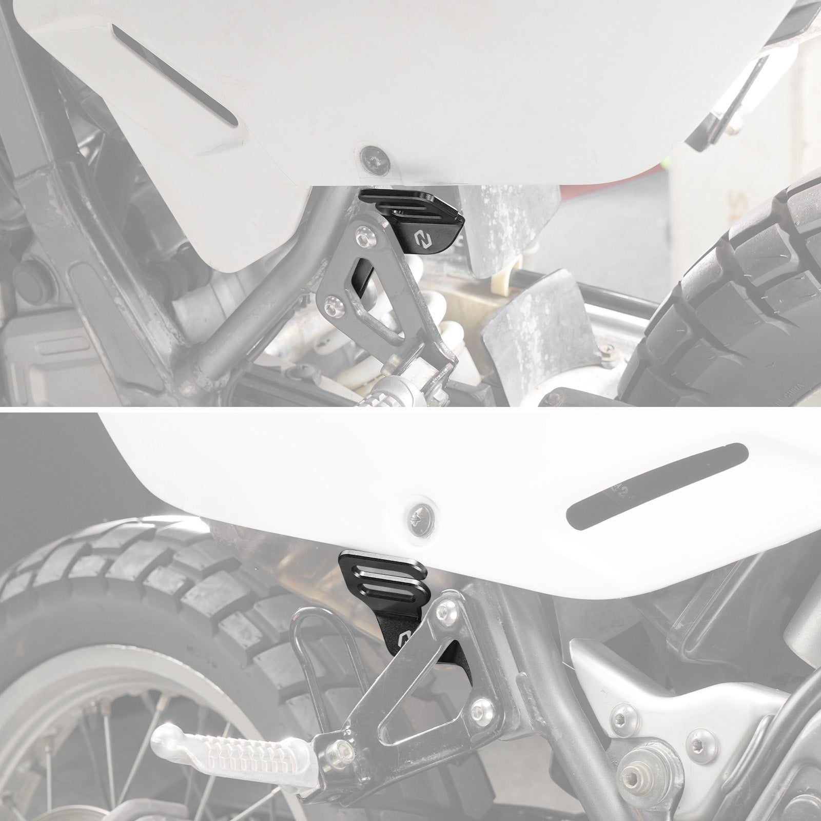 Gepäck Strap Befestigung Tie Down Klammern Halter Für Suzuki DR650 S / SE 1996-2025