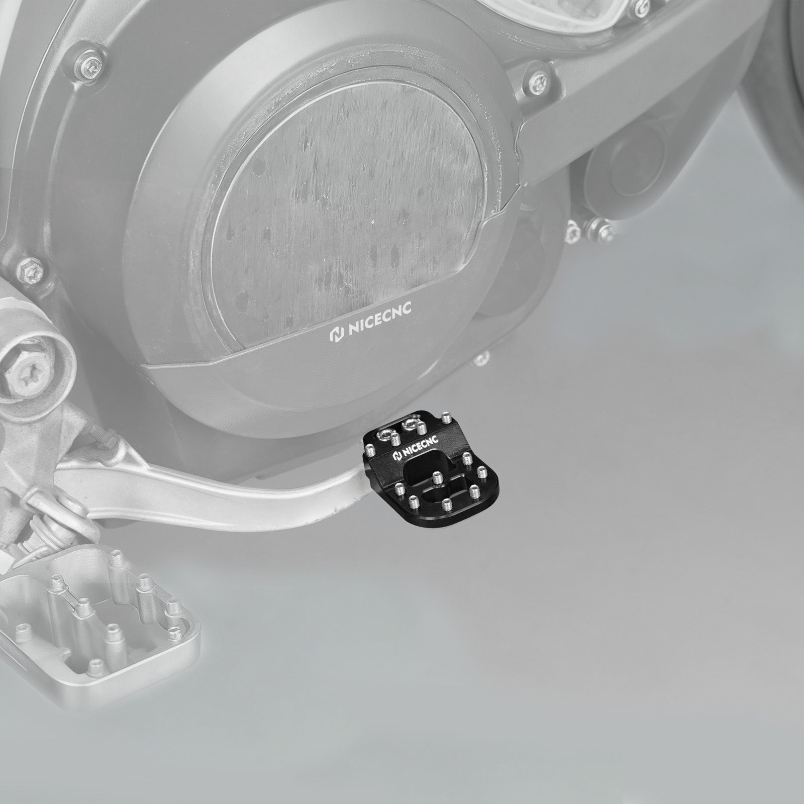 Dual Control Fußbremshebel Aufsatz / Pedal Pad für Husqvarna TC FC TE FE 125-501 2014-2016