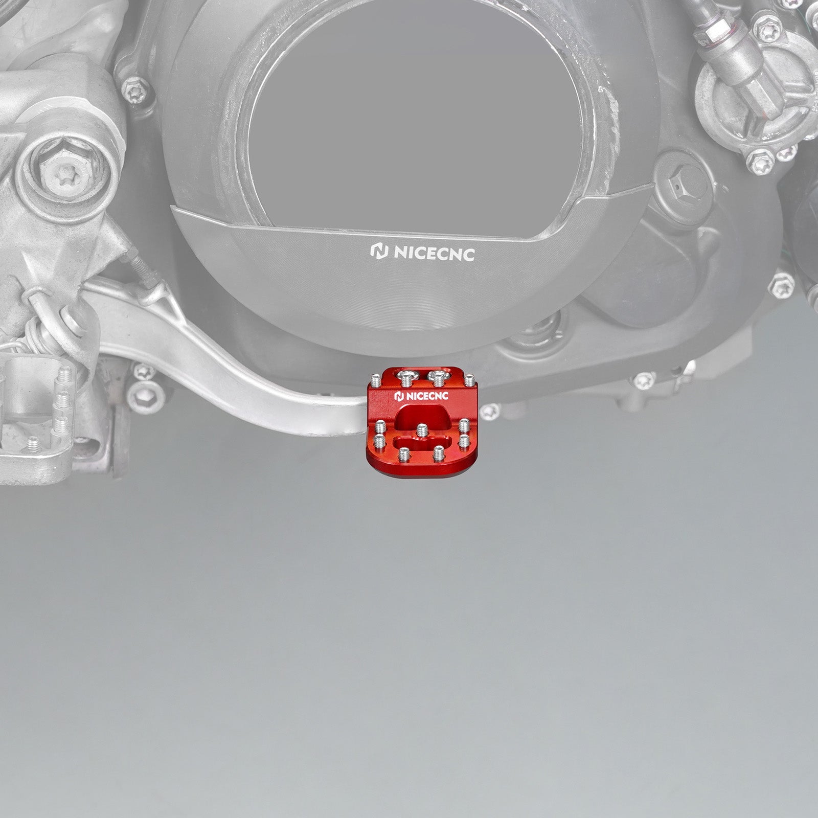 Dual Control Fußbremshebel Aufsatz / Pedal Pad für Husqvarna TC FC TE FE 125-501 2014-2016