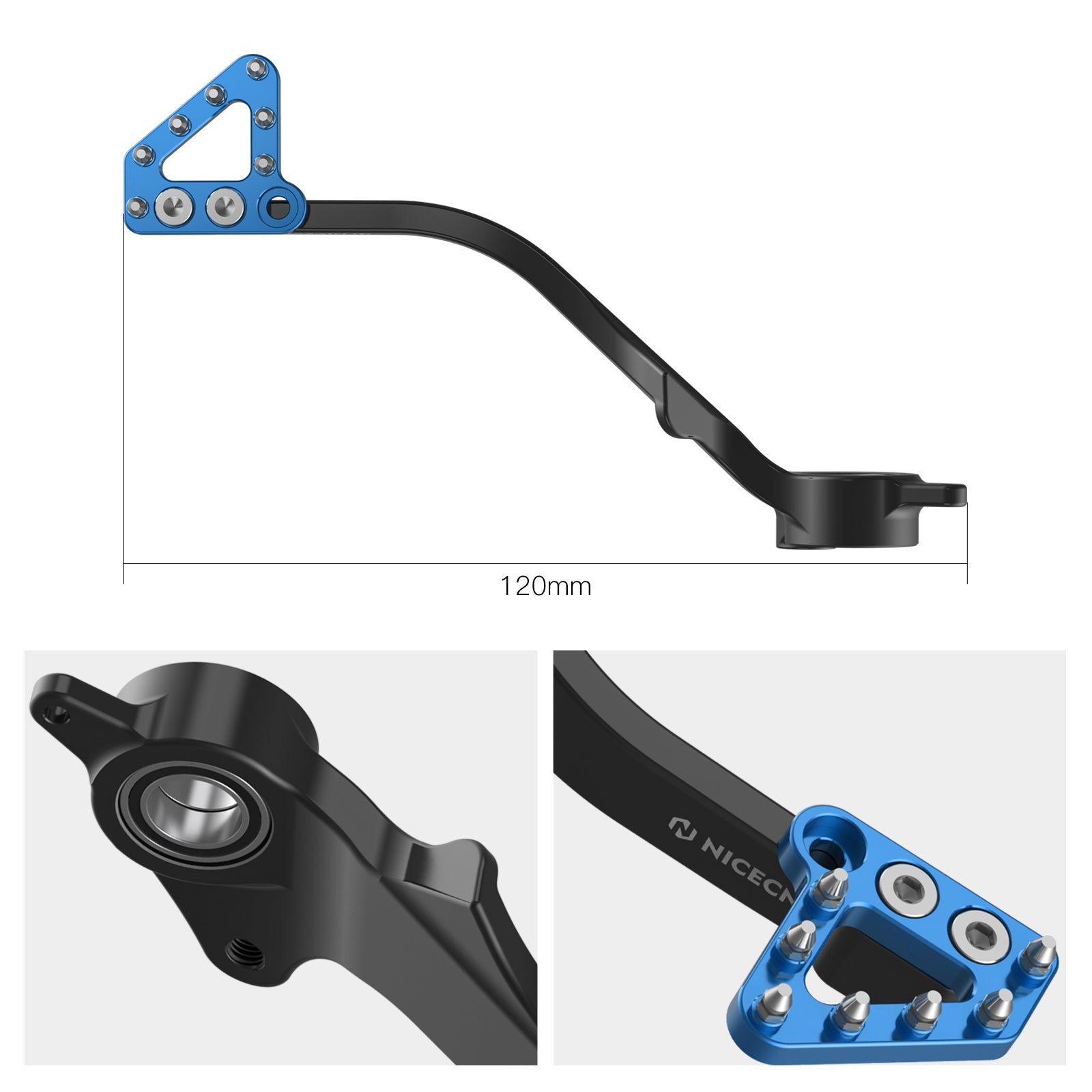 Bremspedal Anti-Rutsch Verdickter Hebel Für Husqvarna 701 GasGas 700 SM/ES