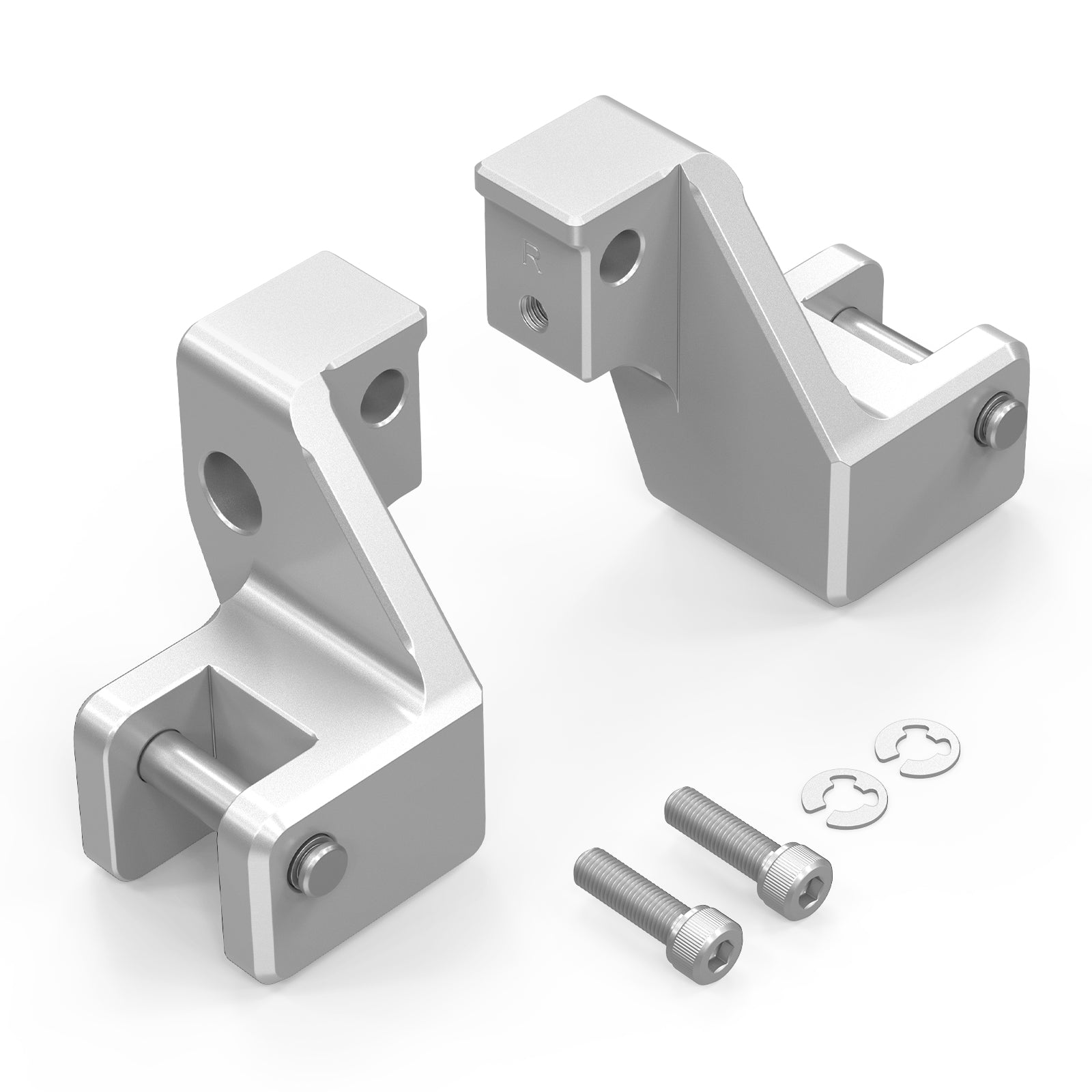 Beifahrer-Fußrasten-Tieferlegungssatz für BMW R1250GS/R1250GS Adventure, 40 mm Drop und 15 mm Forward