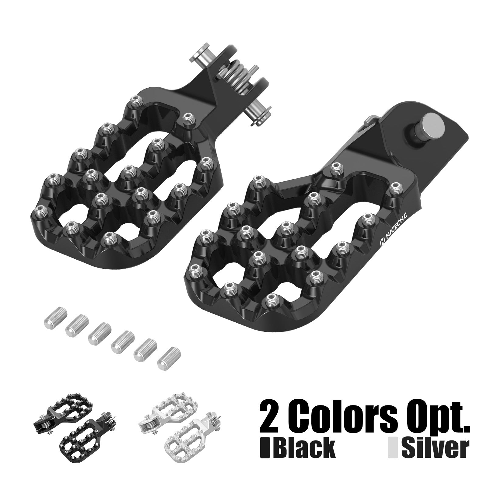 Breite Offset Fußrasten Fußrasten Für BMW R1200GS 2013-2018 R1250GS 2019-2024