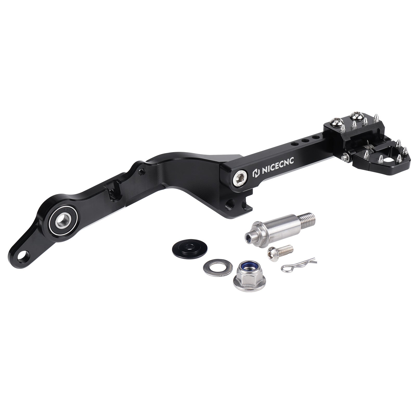 Einstellbare Dual Control Hinten Bremspedal Hebel Für Suzuki DR650 S / SE 1996-2025
