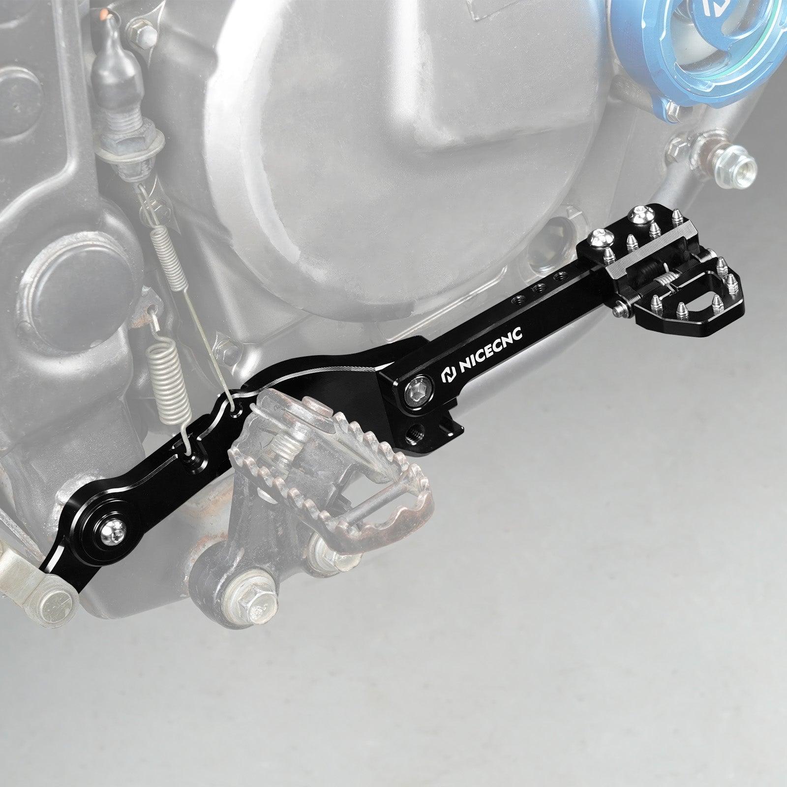 Einstellbare Dual Control Hinten Bremspedal Hebel Für Suzuki DR650 S / SE 1996-2025