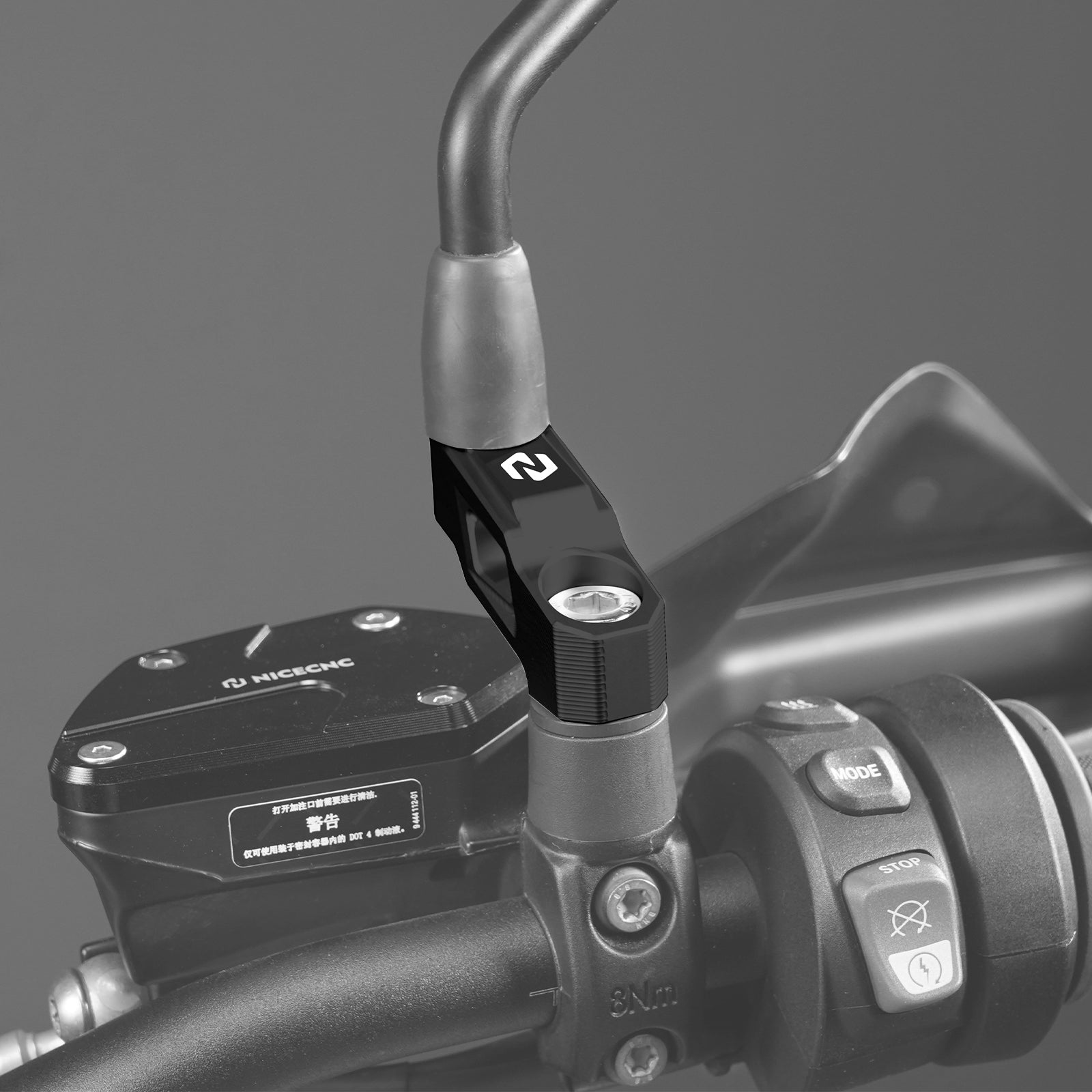 40mm Verlängerung Spiegel Extender Riser Für BMW R1250GS 2019-2023 R1200GS 2013-2018