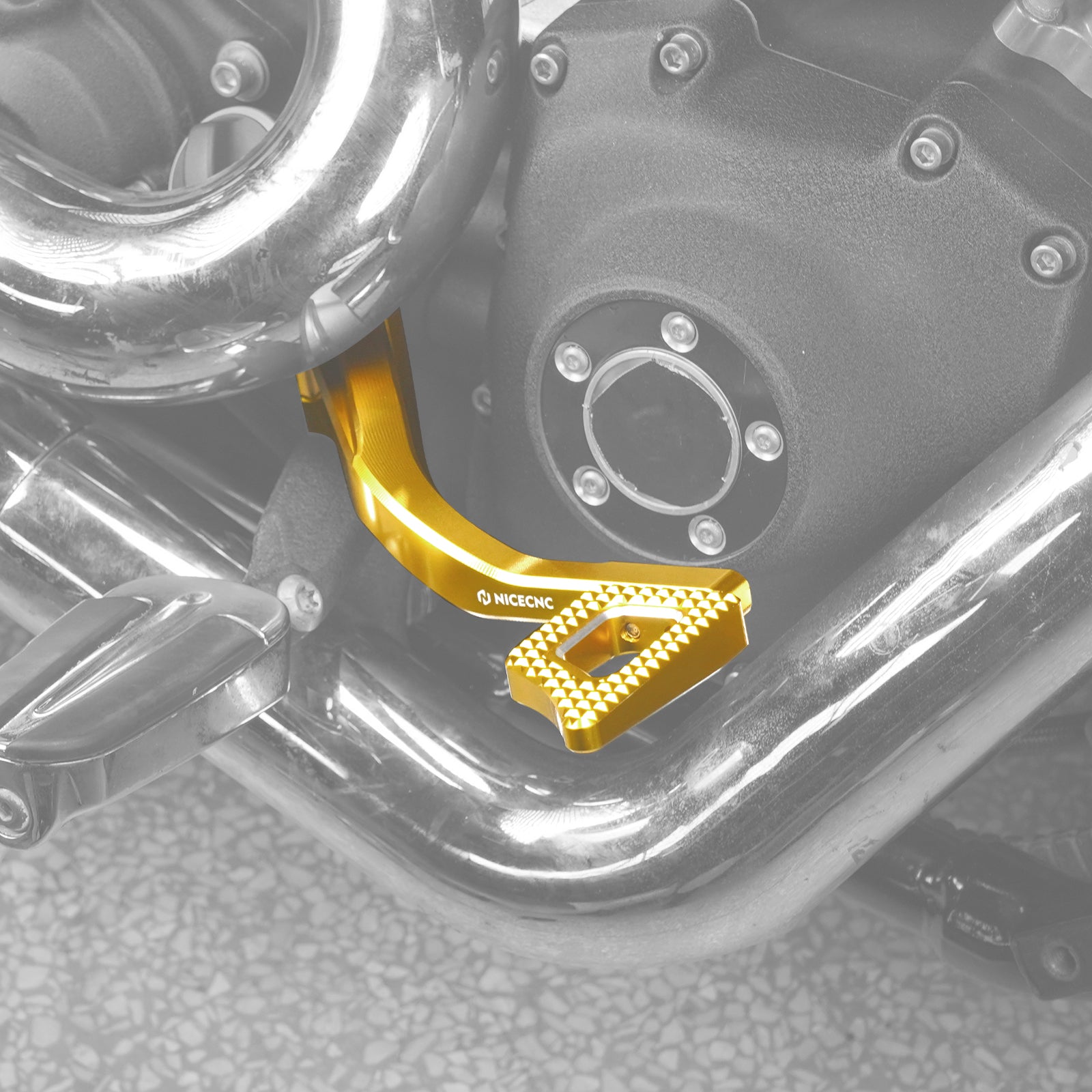 Hinten Bremspedal Hebel Kit Für Harley Dyna Low Rider Street Bob Super Glide Fat Bob