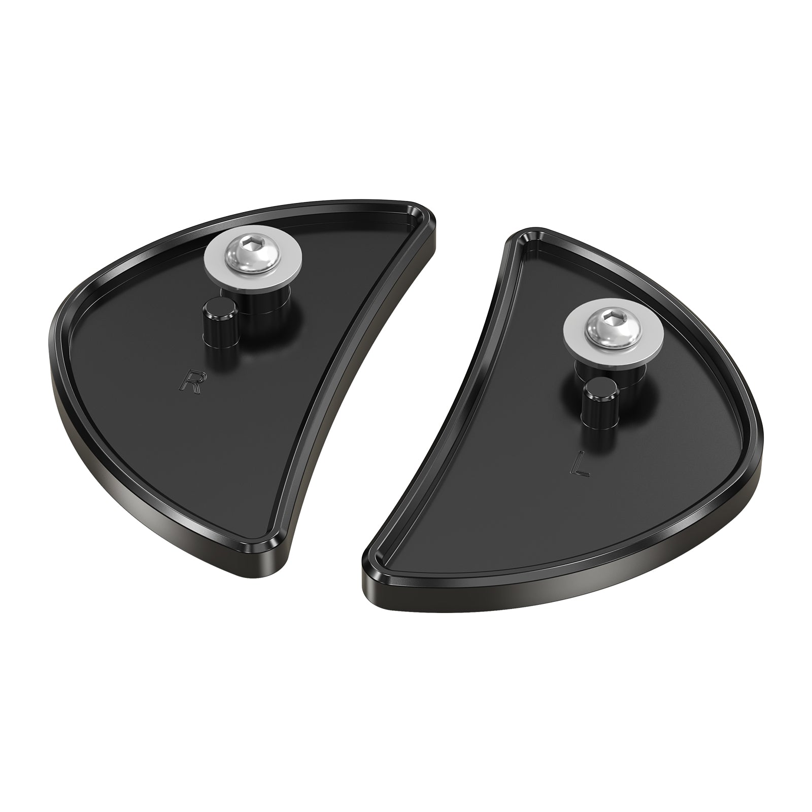 Batwing Verkleidung Rückspiegel Loch Einsätze Stecker Abdeckungen Für Harley Street Glide FLHX FLHXS
