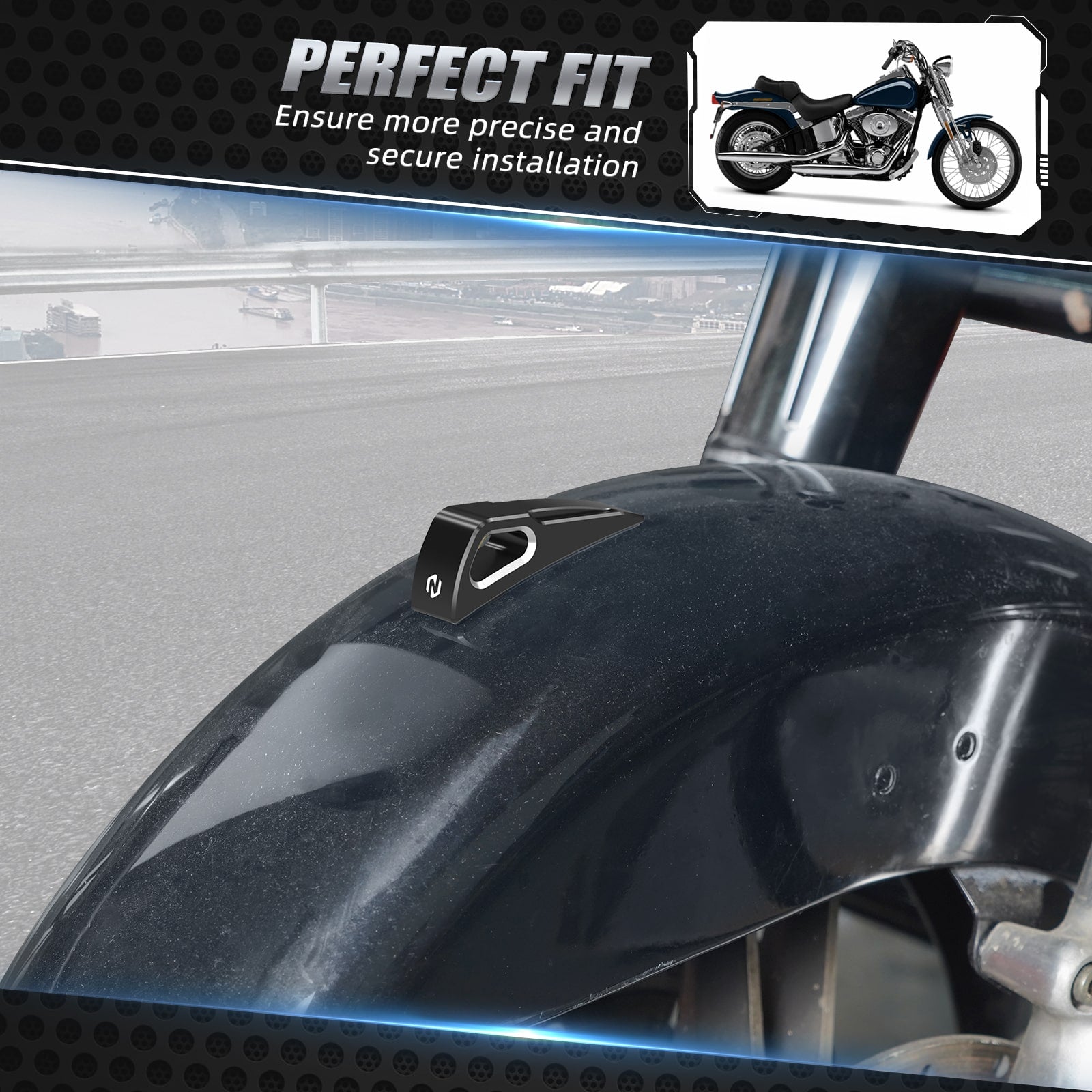 Kotflügel vorne Trim Für Harley Road Glide Road King Street Glide Ultra Limited