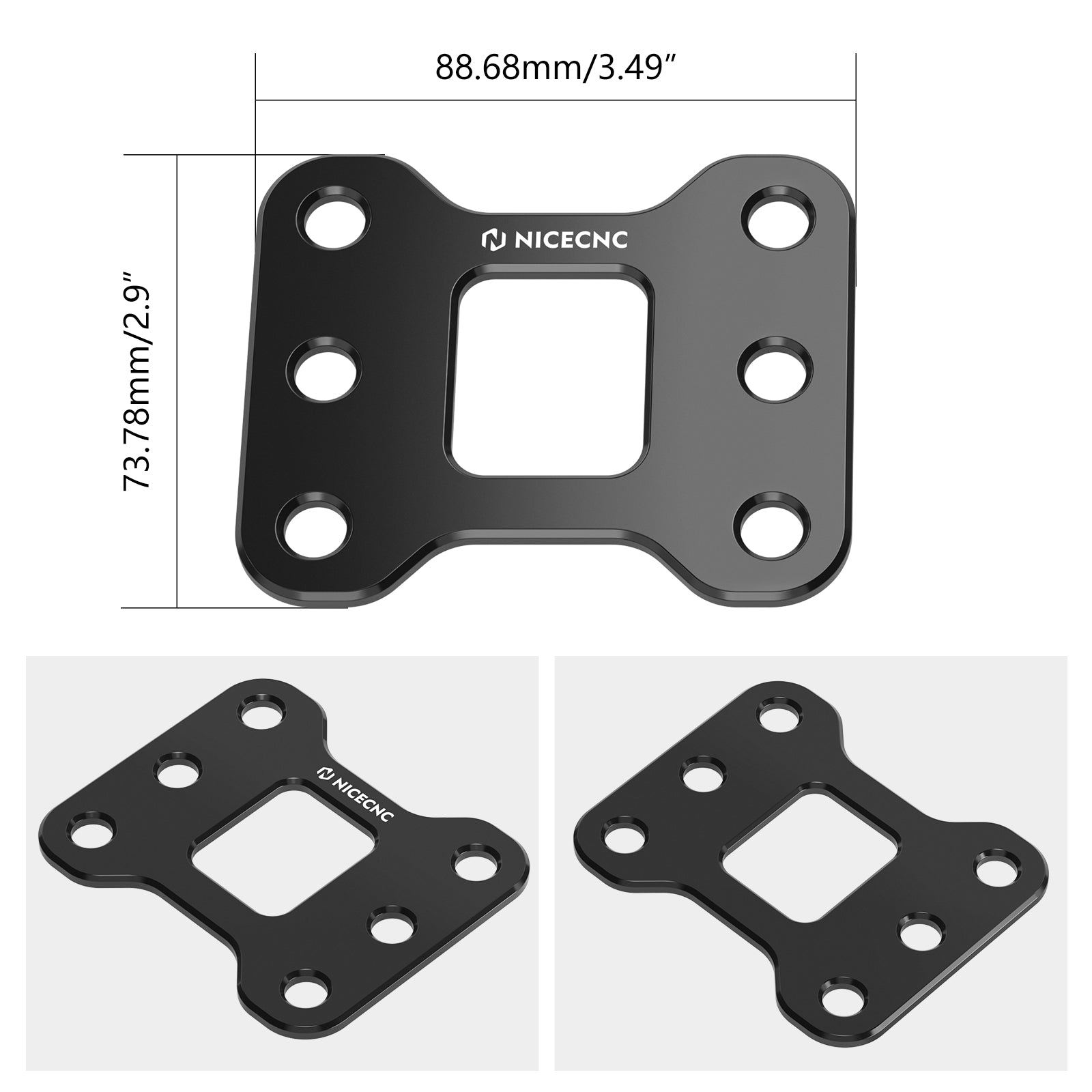 Kotflügel Vorne Riser Lift Klammern Adapter Für Harley Sportster XL1200L 06-11