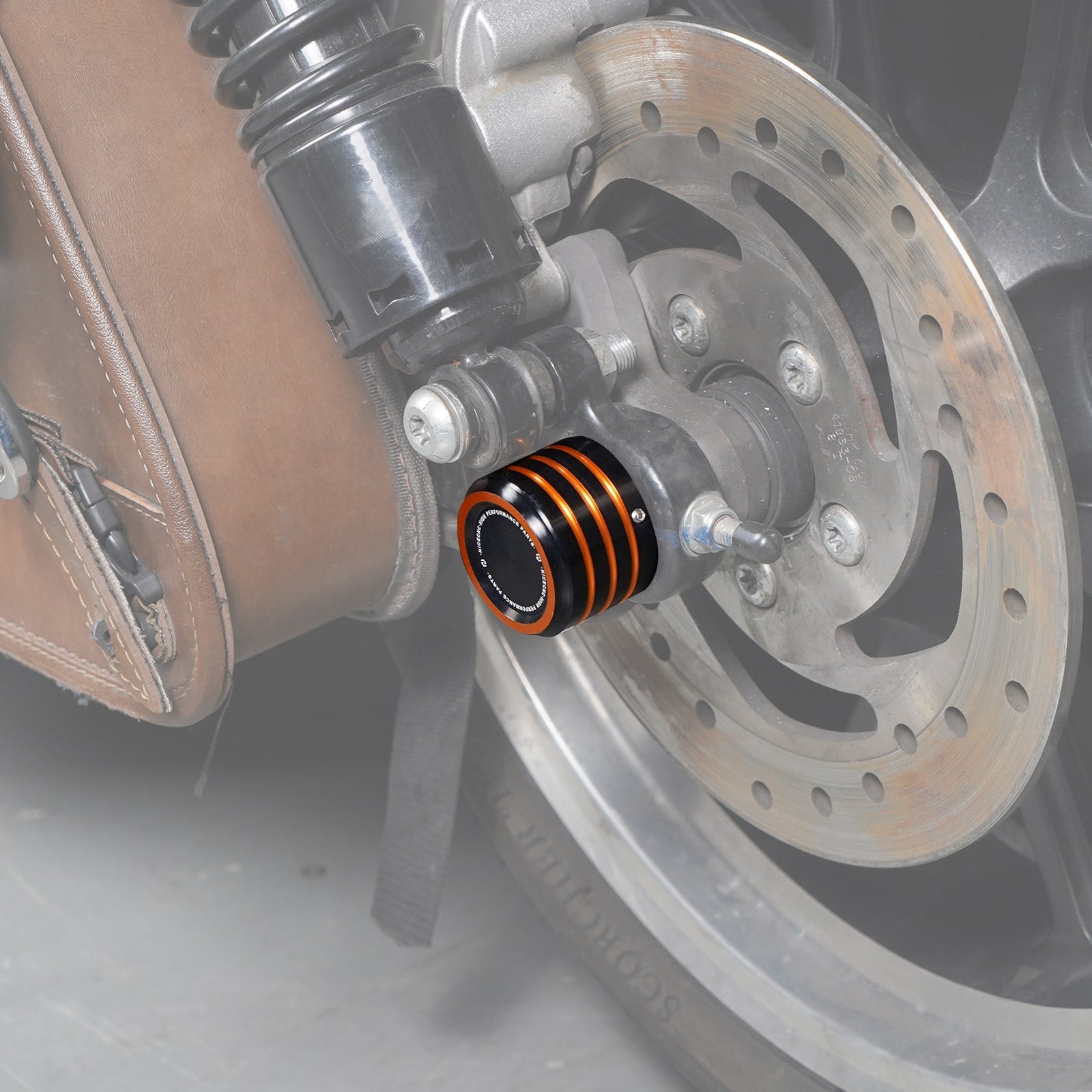 Paar Hinterachsmutter Abdeckungen für Harley Sportster 1200 Iron 883