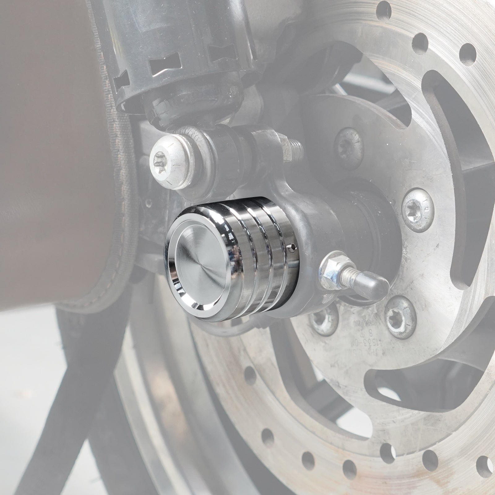 Paar Hinterachsmutter Abdeckungen für Harley Sportster 1200 Iron 883