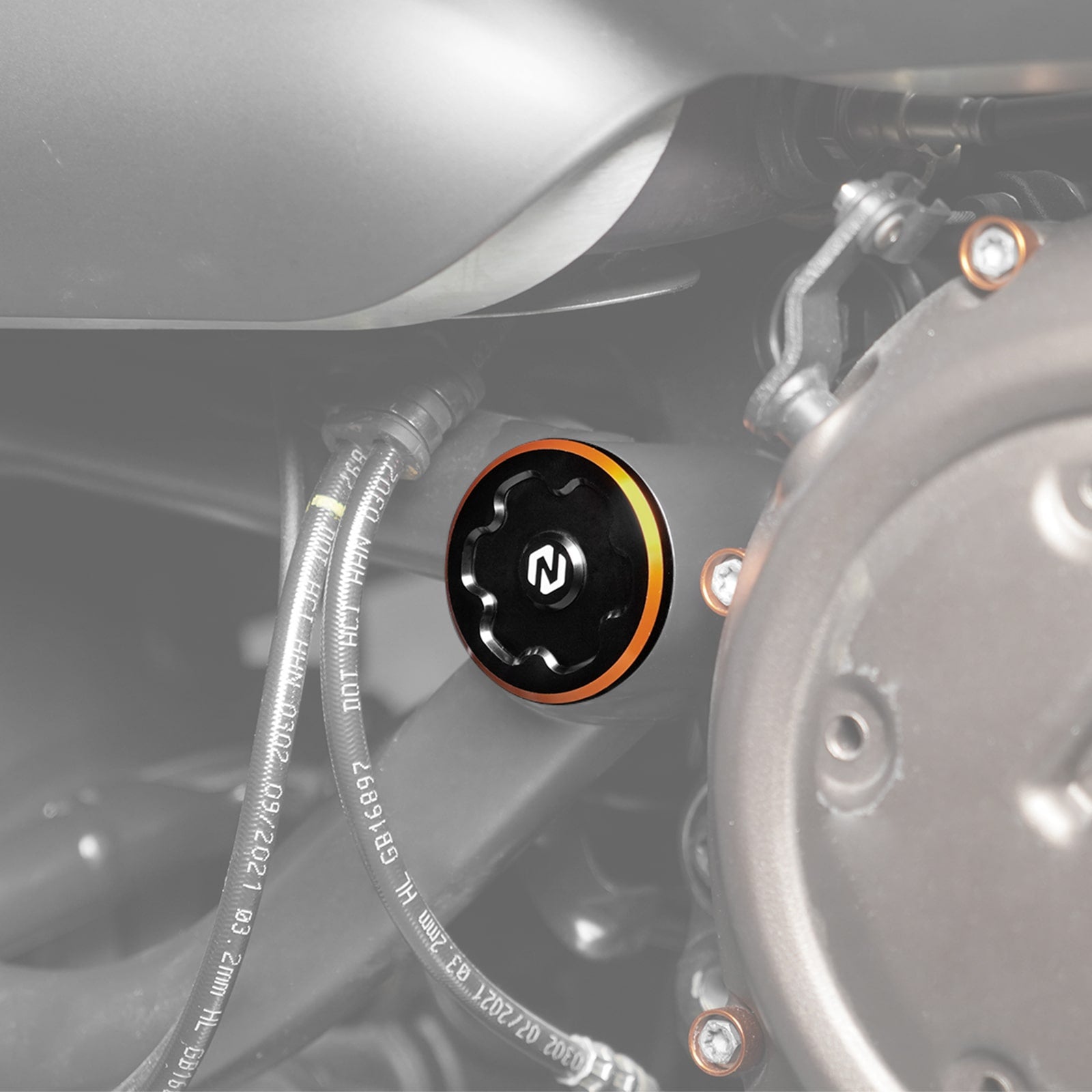 Paar Schwingenlochstopfen für Harley Sportster S RH1250S 2021-2024