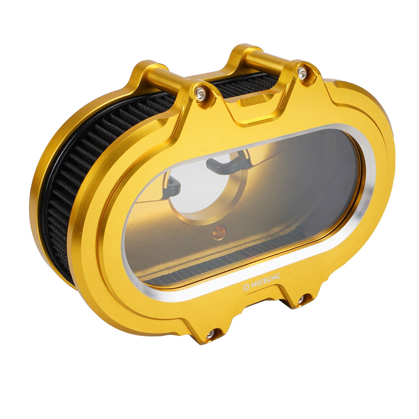 M8 Transparenter Luftfilter-Ansaugfilter-Kit für Harley Road King Electra Street Glide