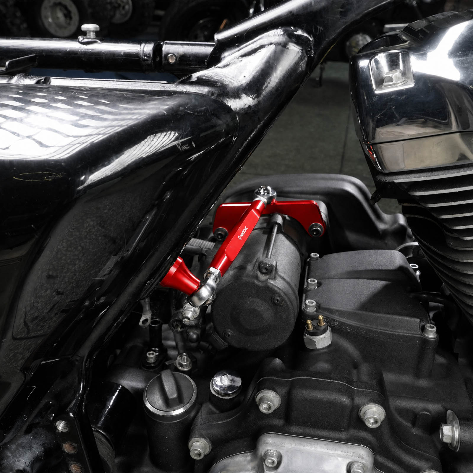 Kit estabilizador de marco M8 Touring para Harley Road King Road Glide