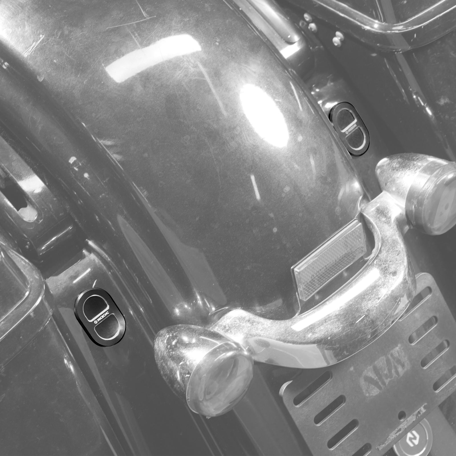 Antenne Loch Füllstoff Abdeckungen Kit Für Harley Road King Street Glide Road Glide