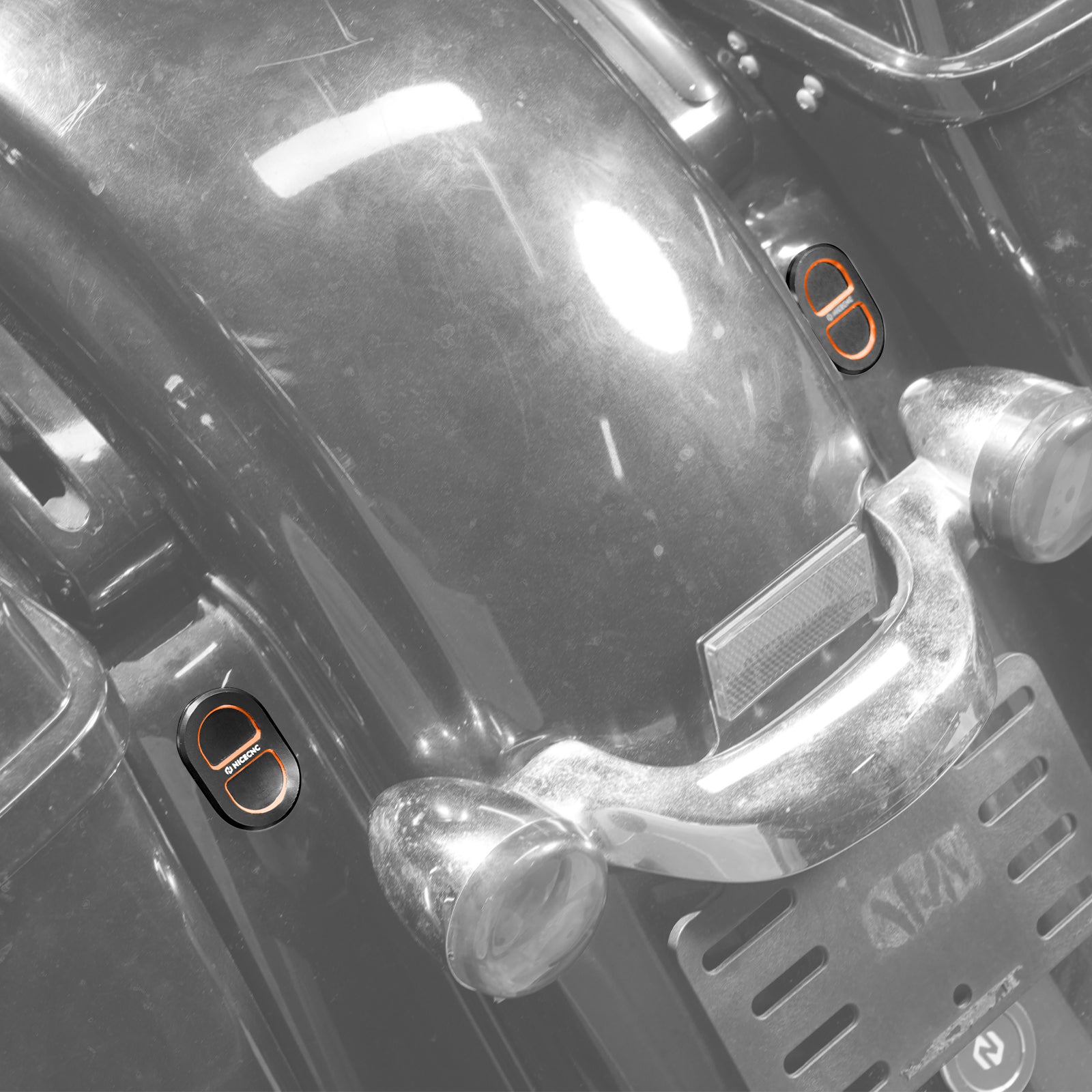 Antenne Loch Füllstoff Abdeckungen Kit Für Harley Road King Street Glide Road Glide