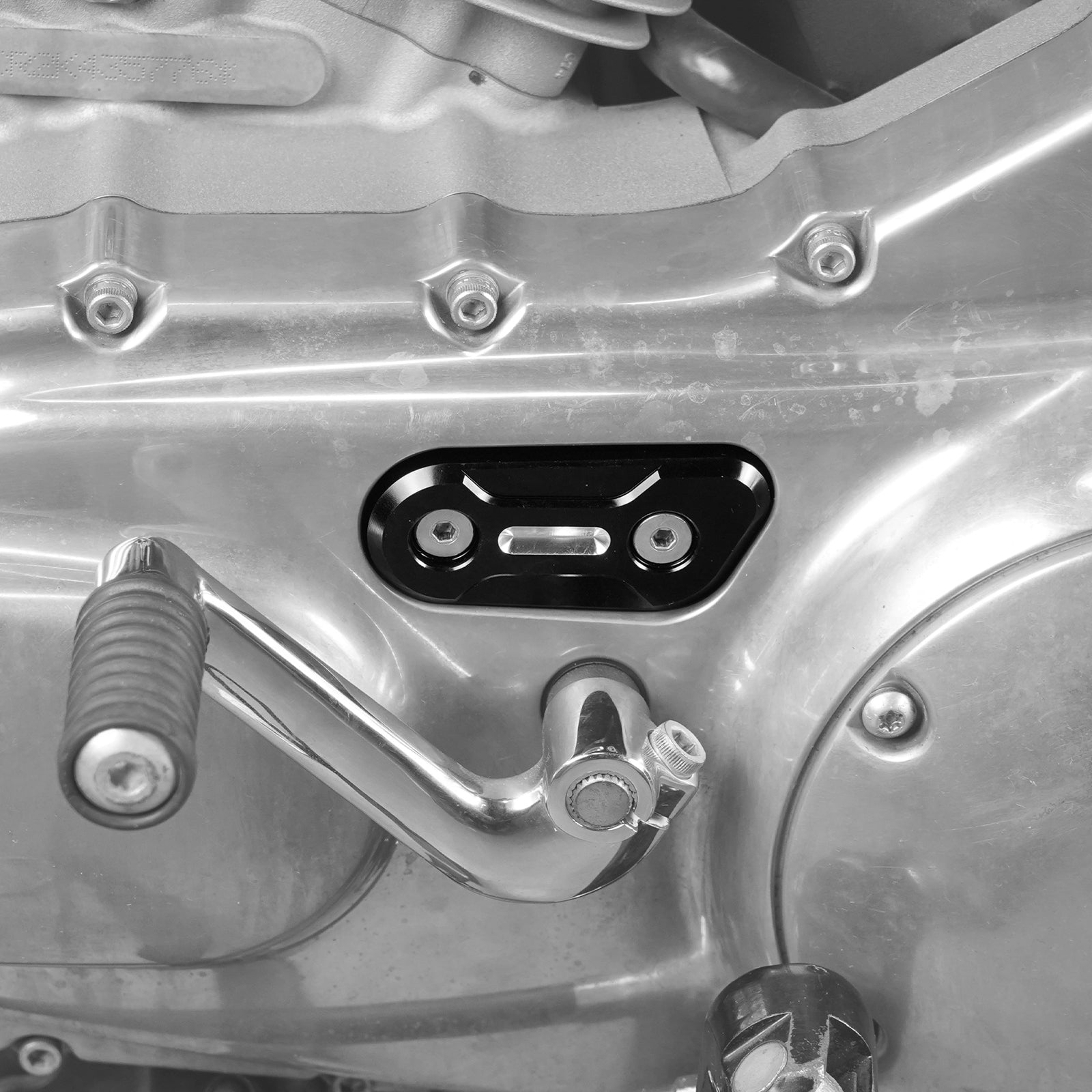 CNC Inspektionsplattenabdeckung für Harley Sportster 1200 Iron 883 Forty Eight