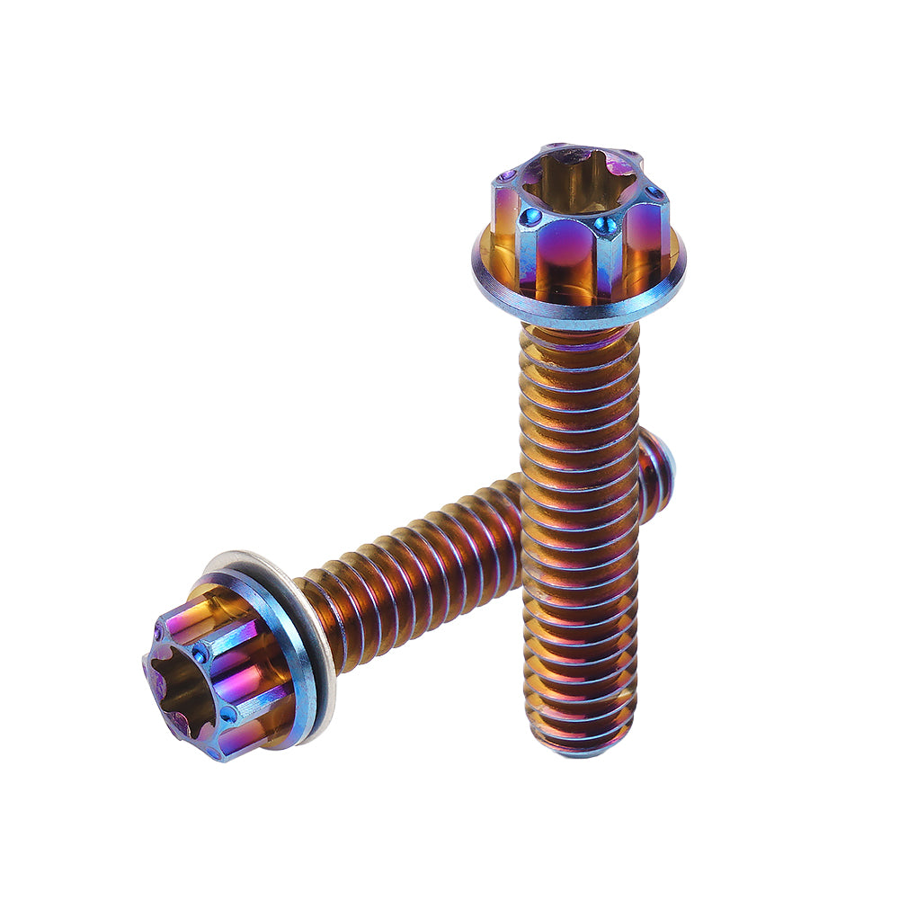 Titan Legierung 9 stücke Cam Abdeckung Schrauben Schrauben Für Harley Road Glide Street Glide