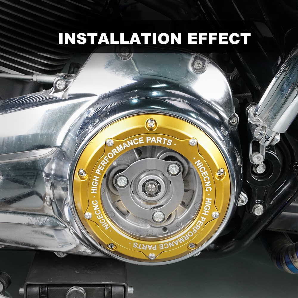 Transparente Primäre Derby Kupplungsabdeckung Für Harley Street Glide Road King