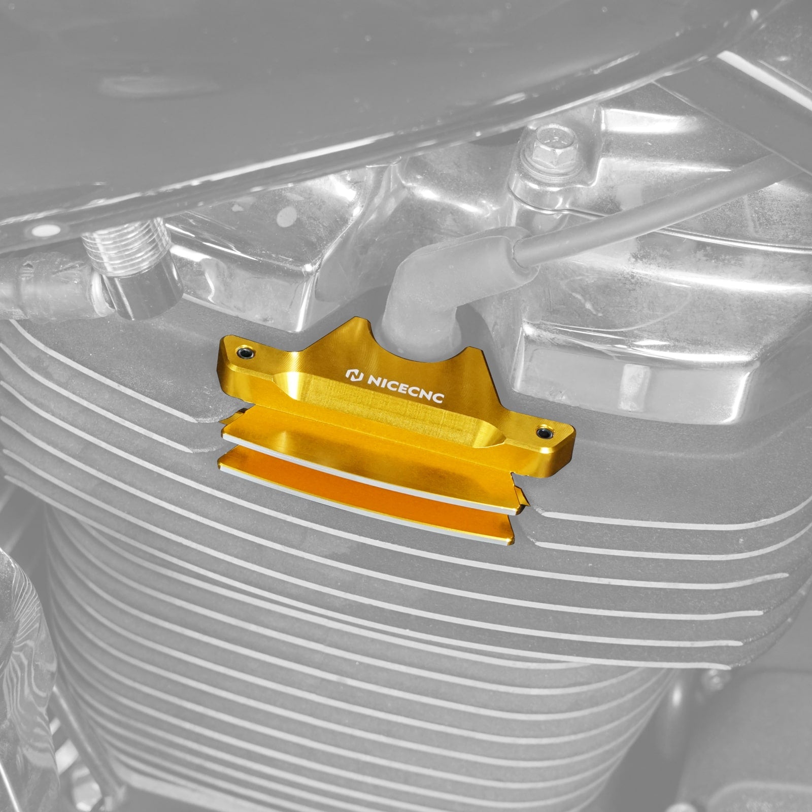 Verbesserte M8 Rippen Zündkerze Kopf Bolzen Abdeckungen Für Harley Road King Street Glide