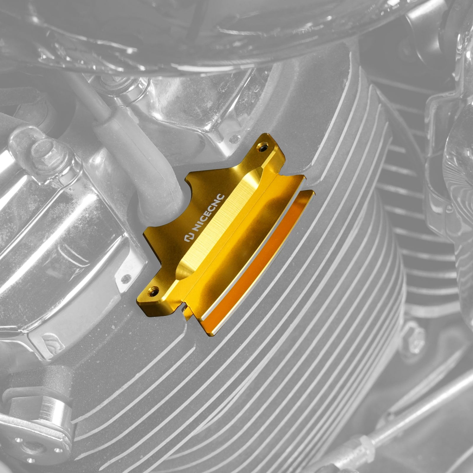 Verbesserte M8 Rippen Zündkerze Kopf Bolzen Abdeckungen Für Harley Road King Street Glide