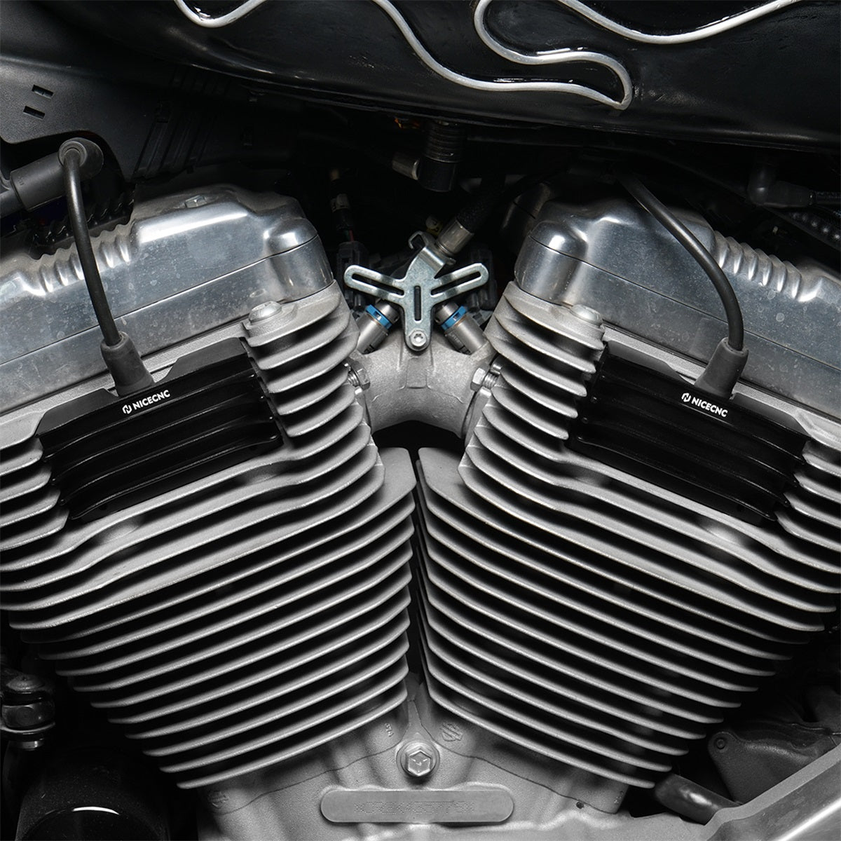 Zündkerzen Abdeckungen Für Harley Sportster 1200 Iron 883