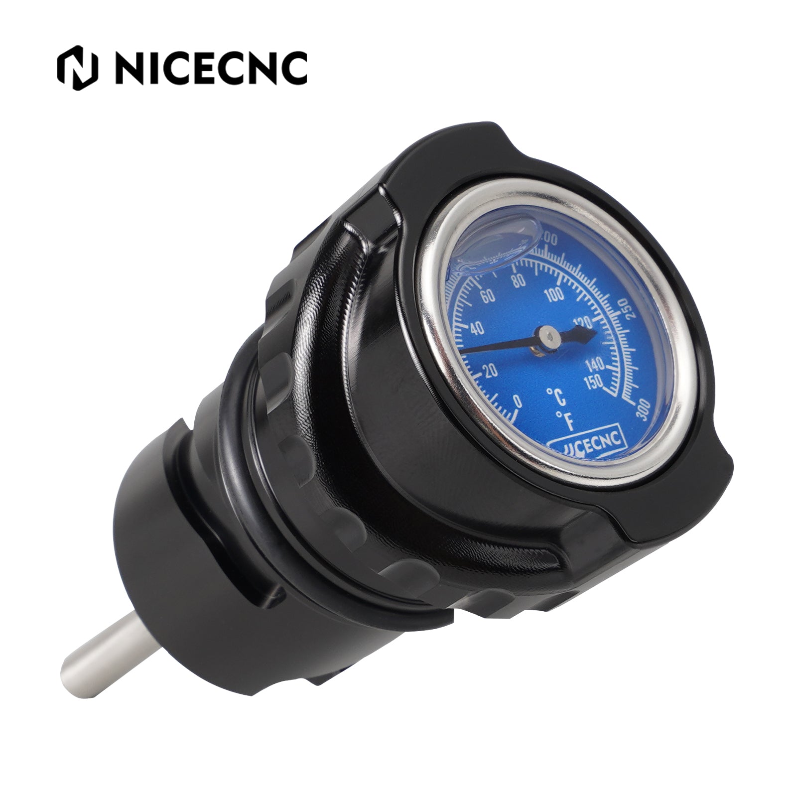 Ölmessstab Füllstoff Stecker w/Thermometer Gauge Für Harley Sportster 1200 Eisen 883