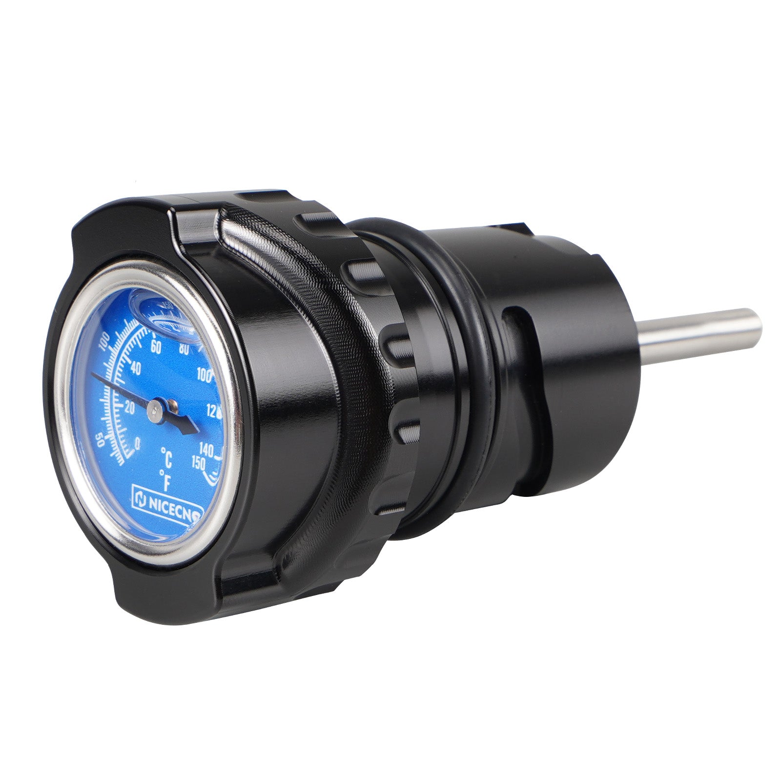 Ölmessstab Füllstoff Stecker w/Thermometer Gauge Für Harley Sportster 1200 Eisen 883