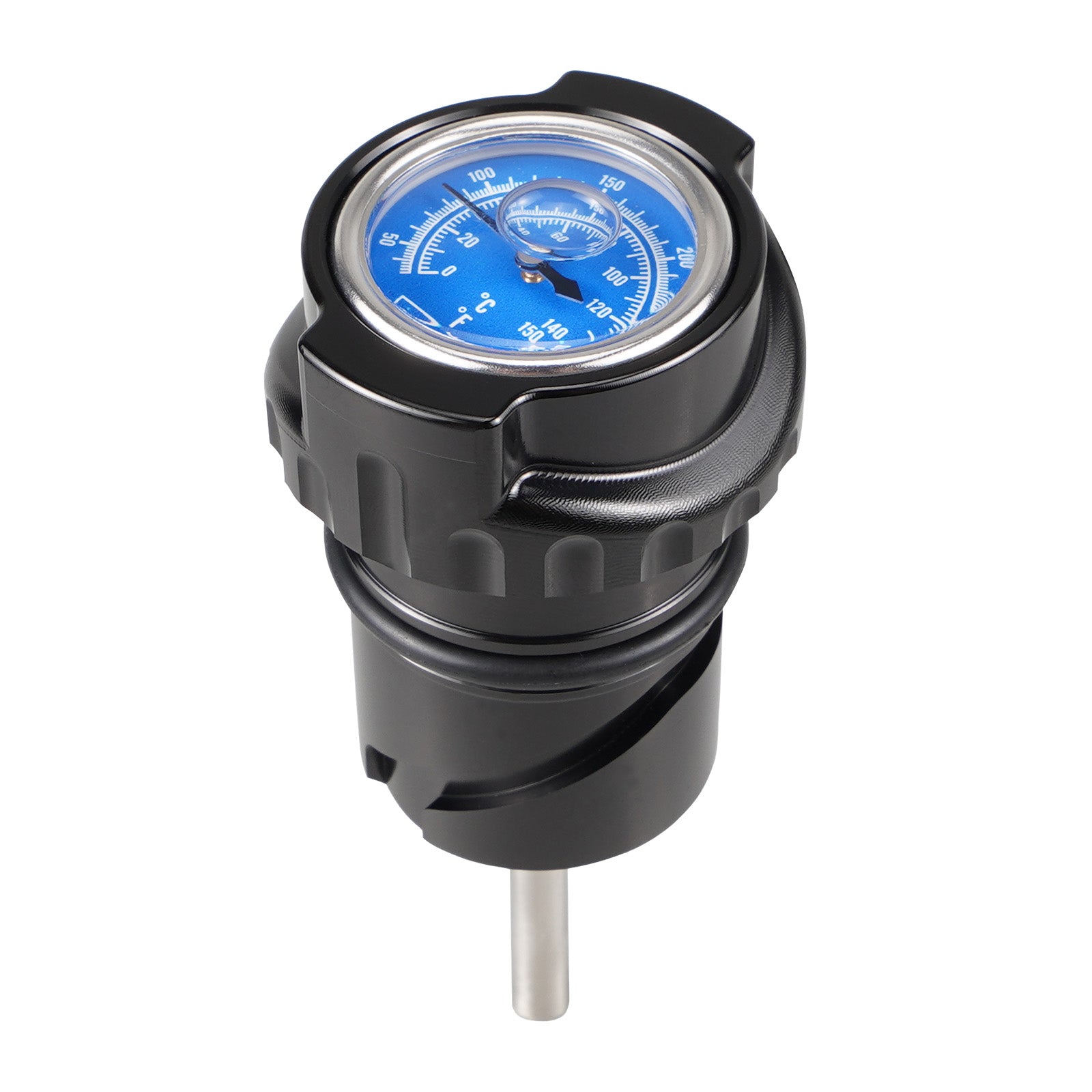 Ölmessstab Füllstoff Stecker w/Thermometer Gauge Für Harley Sportster 1200 Eisen 883