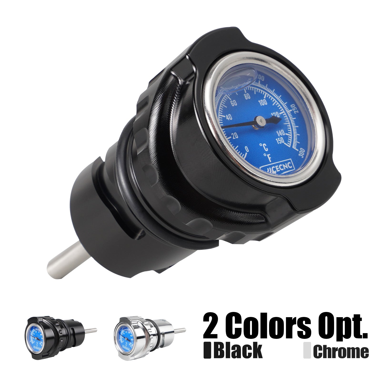 Ölmessstab Füllstoff Stecker w/Thermometer Gauge Für Harley Sportster 1200 Eisen 883