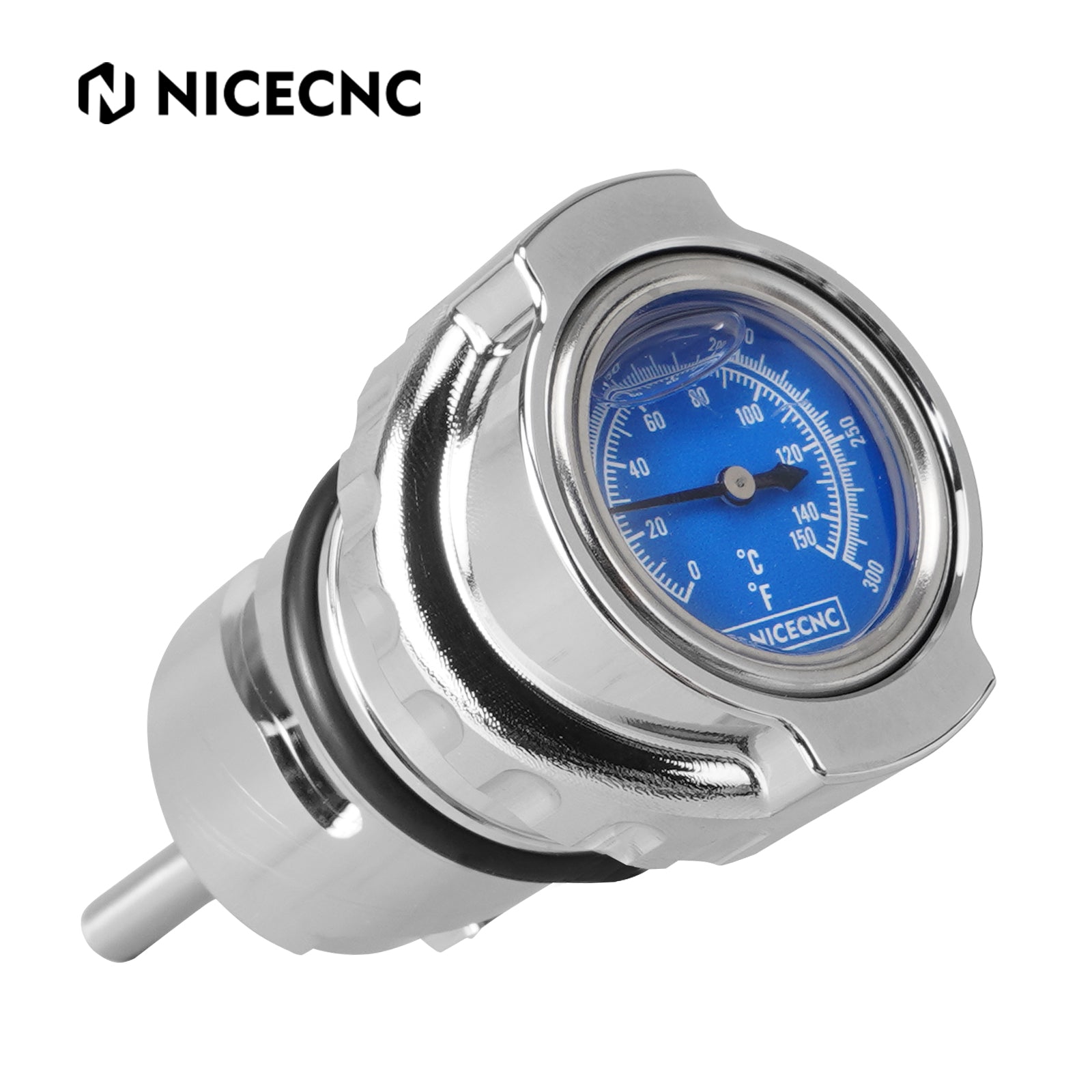 Ölmessstab Füllstoff Stecker w/Thermometer Gauge Für Harley Sportster 1200 Eisen 883