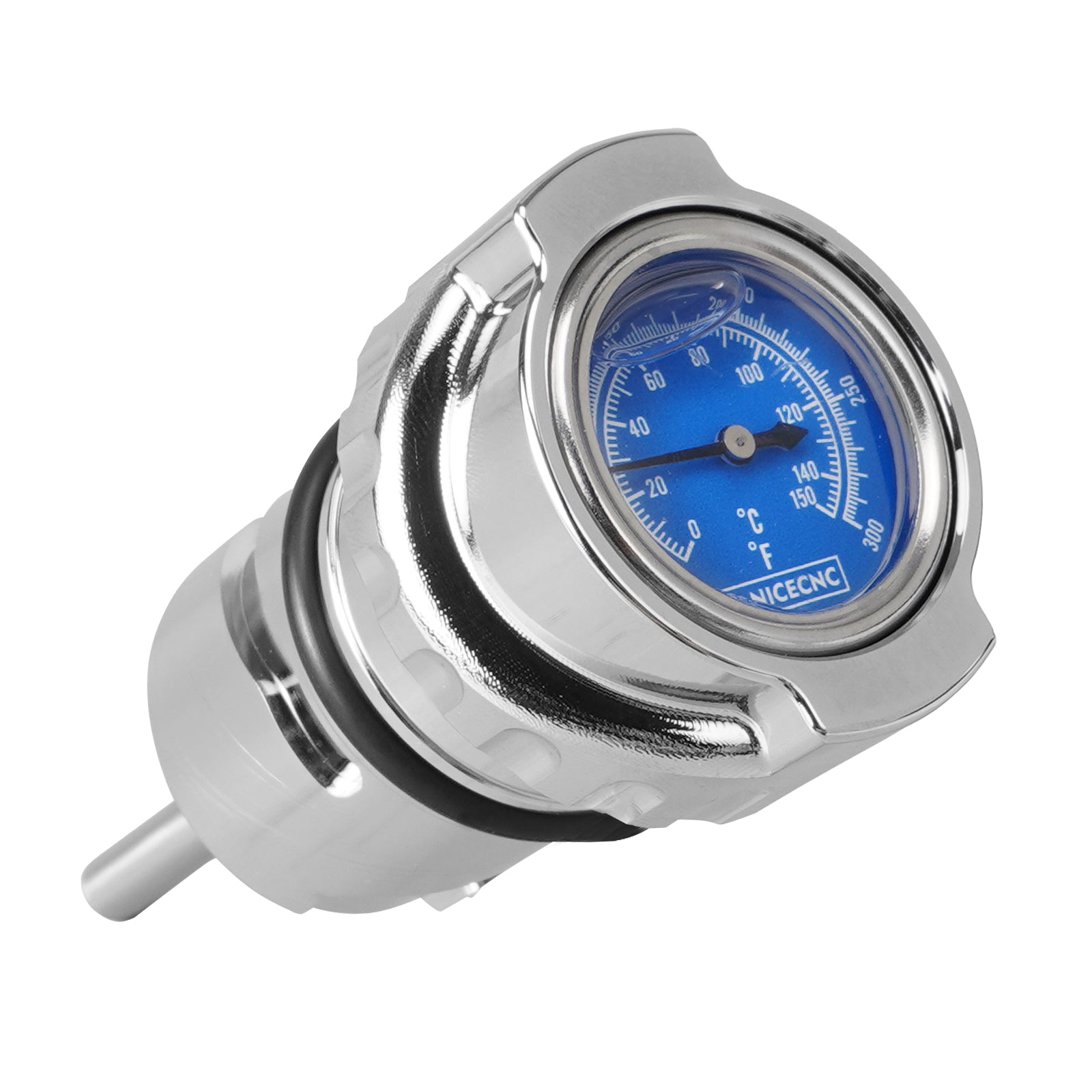Ölmessstab Füllstoff Stecker w/Thermometer Gauge Für Harley Sportster 1200 Eisen 883