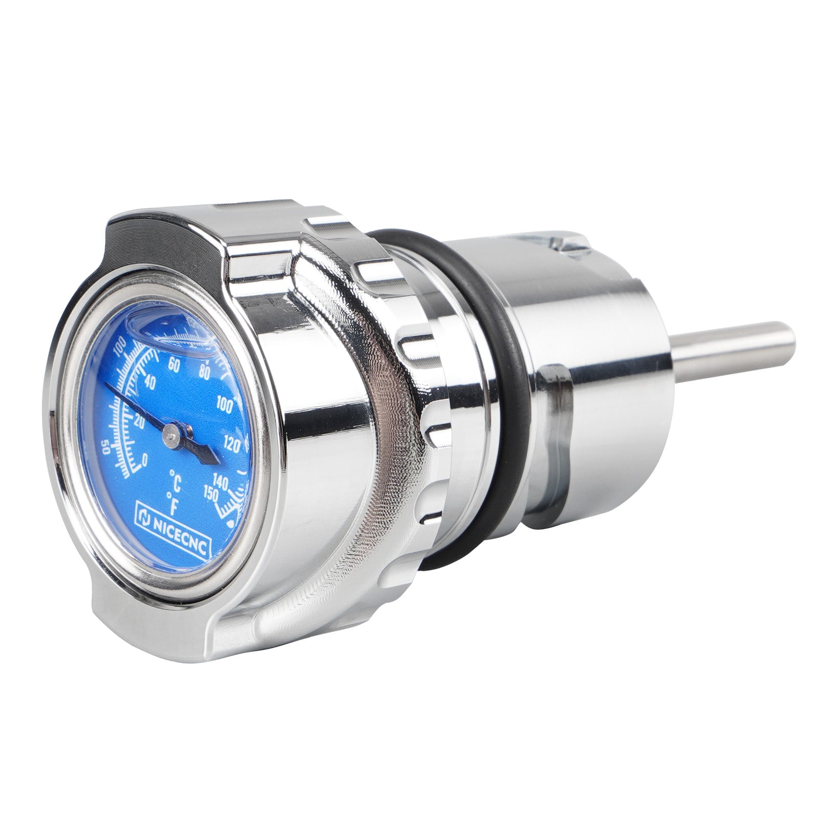 Ölmessstab Füllstoff Stecker w/Thermometer Gauge Für Harley Sportster 1200 Eisen 883