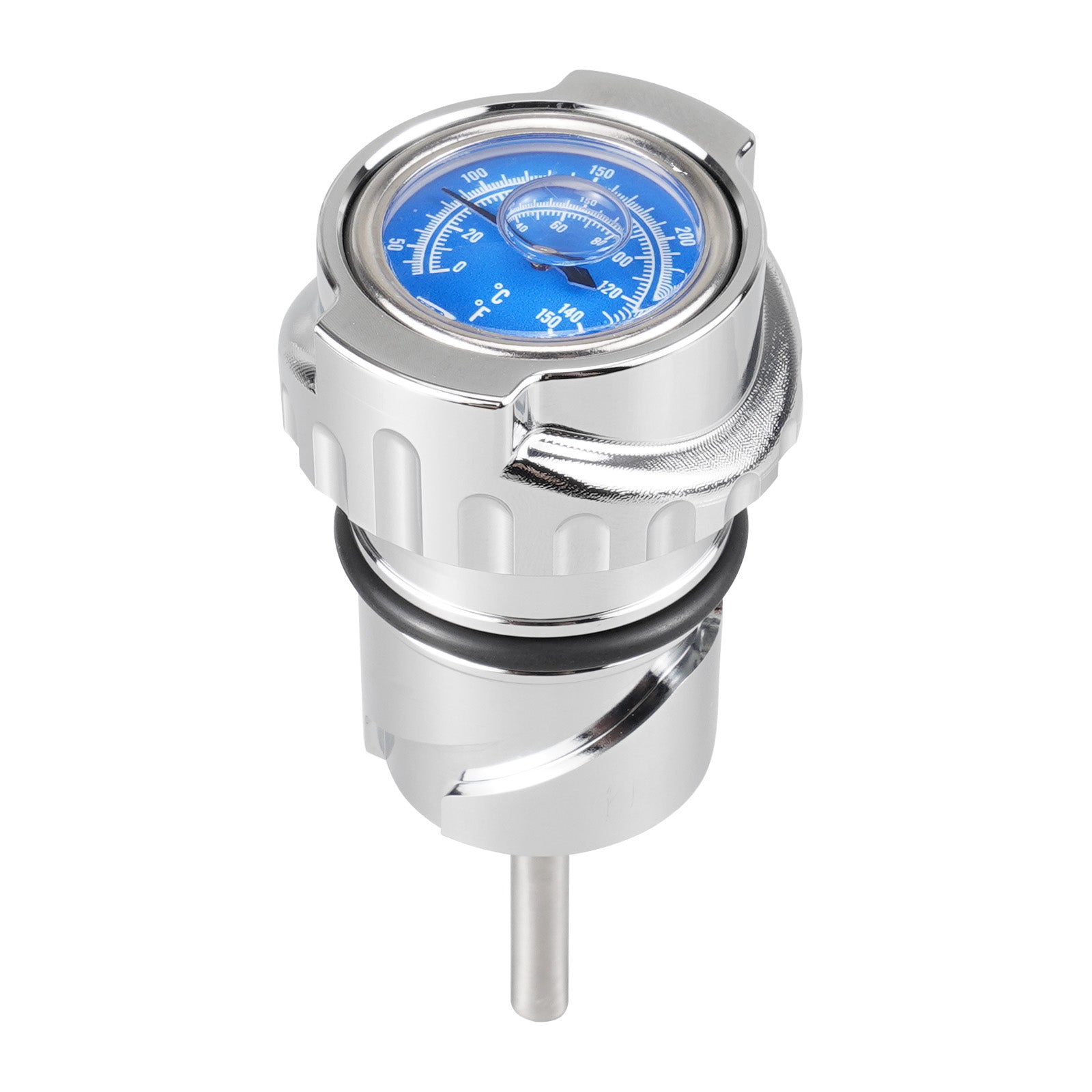 Ölmessstab Füllstoff Stecker w/Thermometer Gauge Für Harley Sportster 1200 Eisen 883