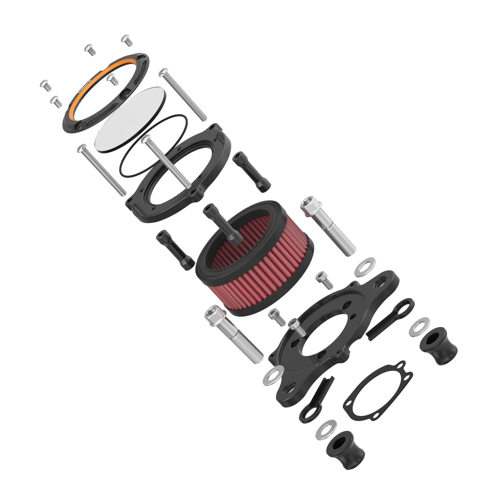 Luftfilter Lufteingangsfilter Für Harley Sportster 1200 Eisen 883 Vierzig Acht XL