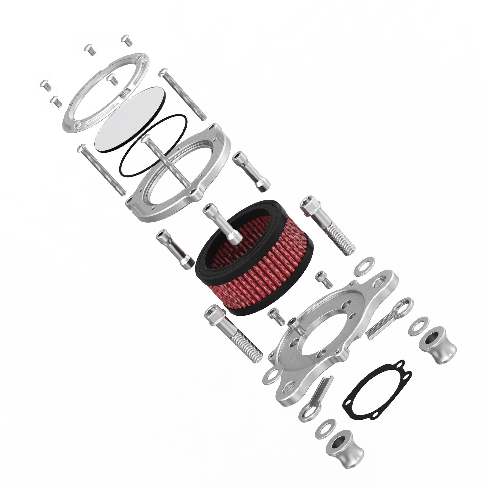 Luftfilter Lufteingangsfilter Für Harley Sportster 1200 Eisen 883 Vierzig Acht XL