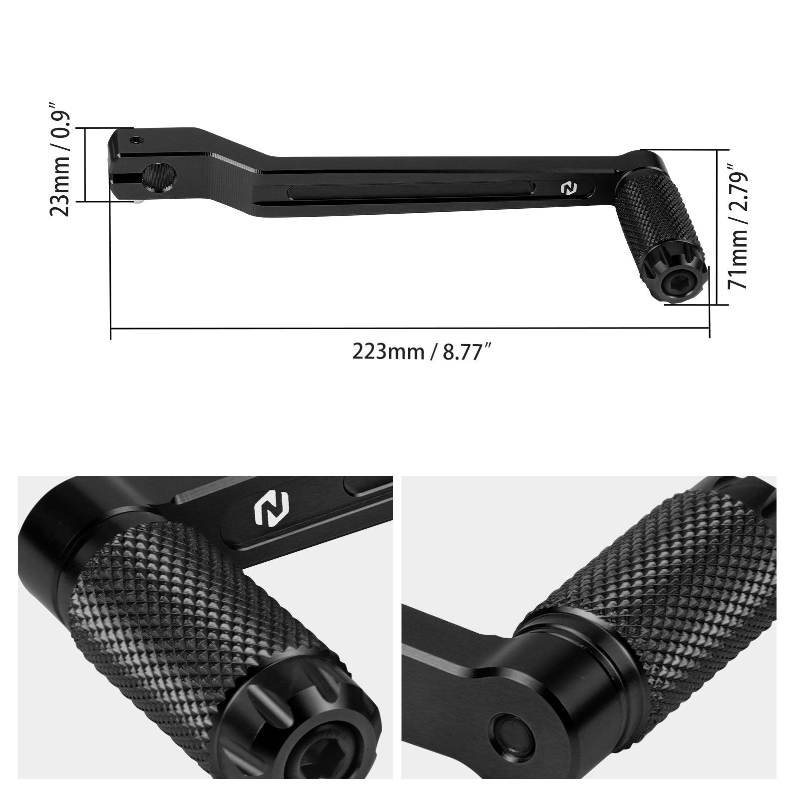 Erweiterte Ferse Kappe Getriebe Schalthebel Kit Für Harley Road King Electra Street Glide