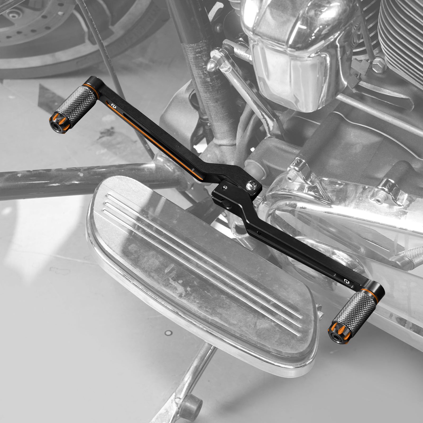 Erweiterte Ferse Kappe Getriebe Schalthebel Kit Für Harley Road King Electra Street Glide