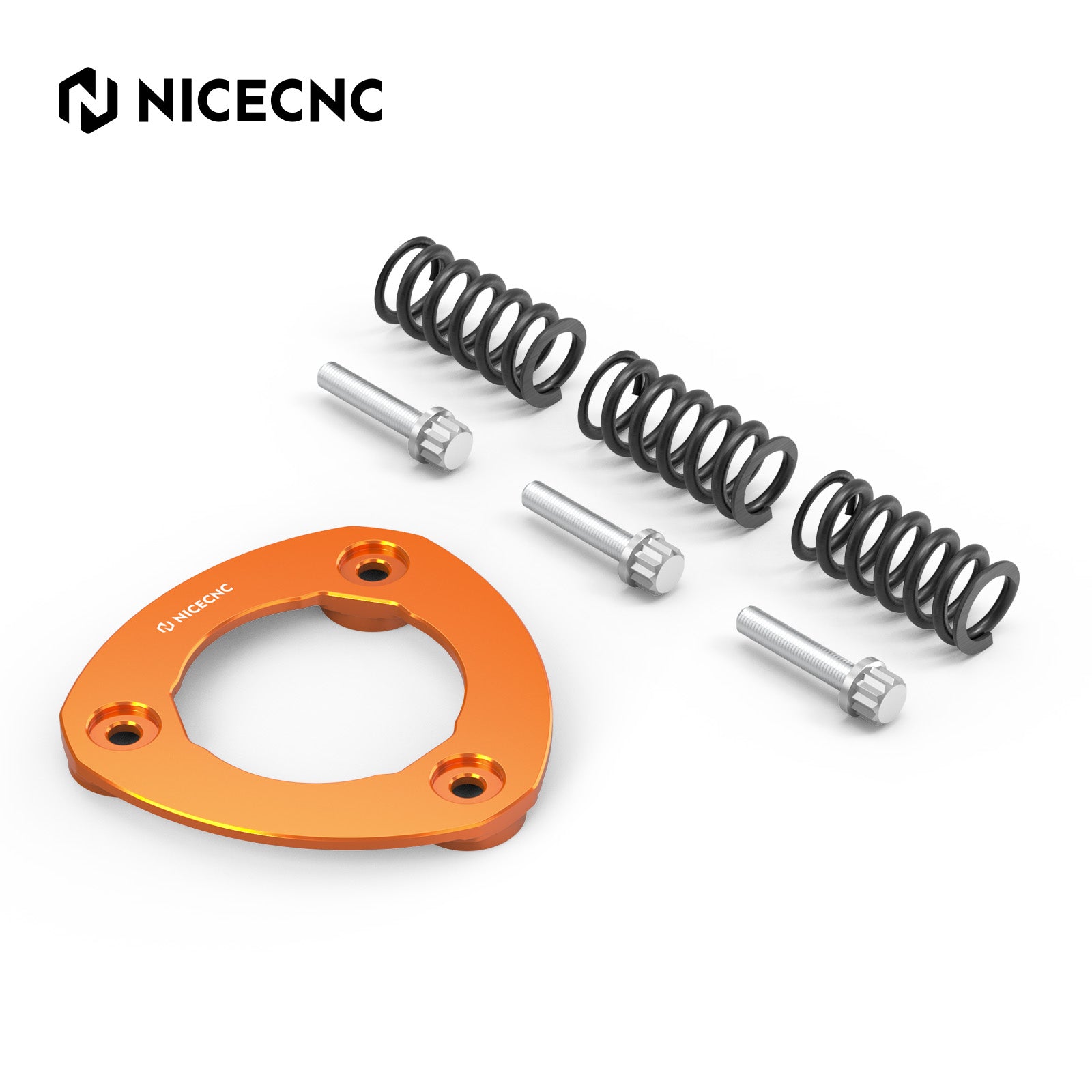 M8 Motordeckel + Kupplungsdruckplatten-Kit für Harley Road King Electra Street Glide